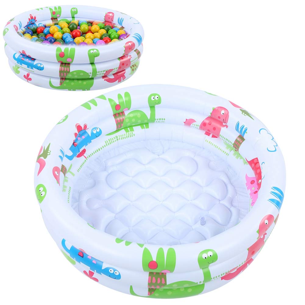 Inflatable Baby Swimming Pool for Toddlers - Outdoor Backyard Water Play Pad & Wading Pool Toys for Kids, Boys & Girls - Perfect for Summer Fun, Birthday Parties, and Backyard Water Activities