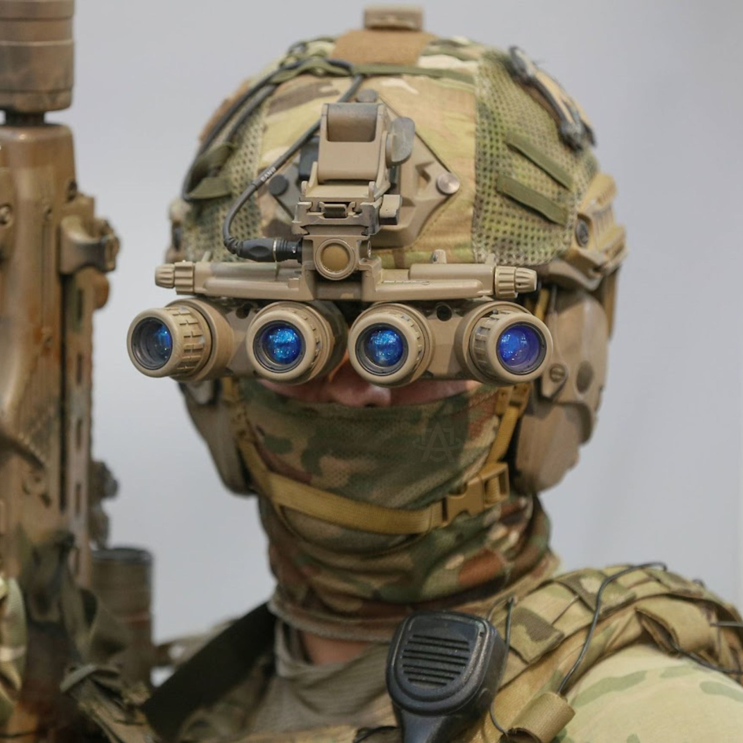 L3Harris GPNVG Gen 3 Night Vision Goggles - White Phosphor 2700 FOM for Military, Tactical & Outdoor Activities
