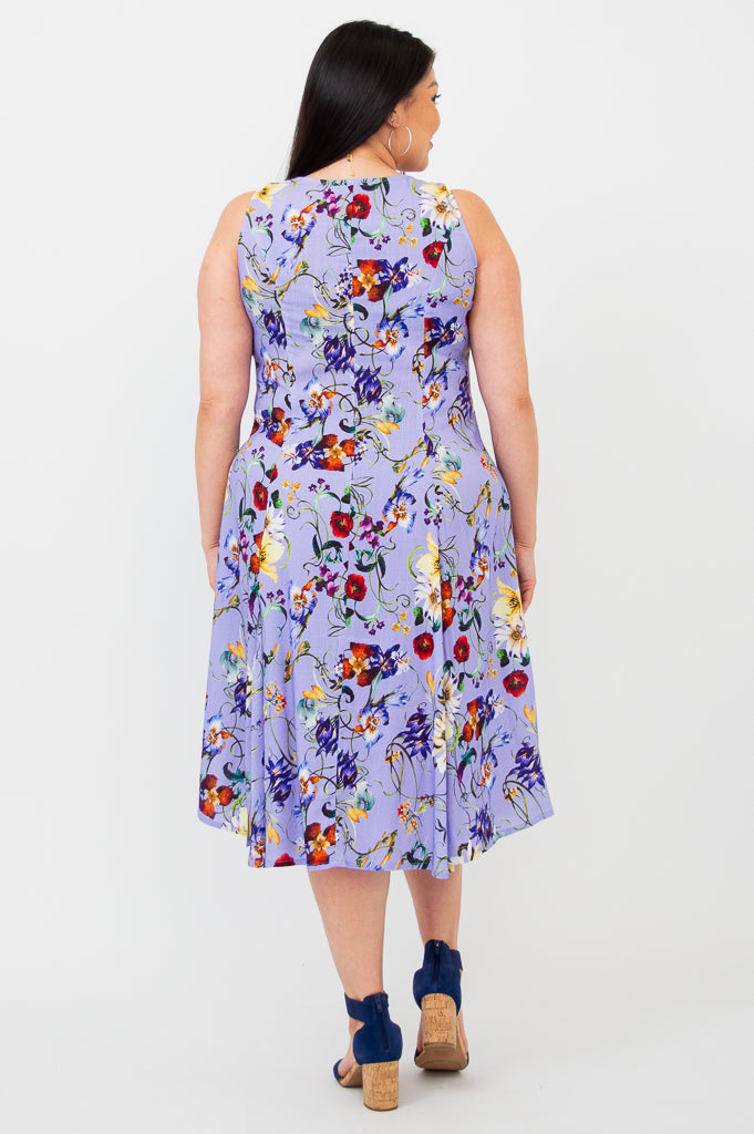 Avery Dress - Lovalie Style Linen Bamboo Blend Women's Summer Dress - Perfect for Beach Vacations, Casual Outings, and Date Nights