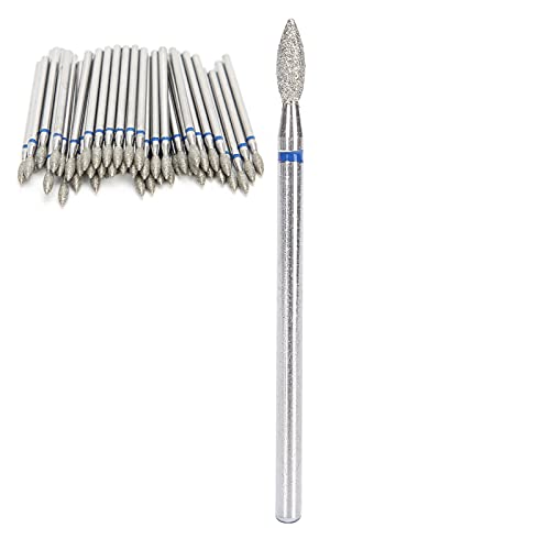 50pcs Tungsten Carbide Nail Drill Bits Set - 2.7mm Professional Manicure Tools for Nail Drill Machine & Efile - Perfect for Nail Polishing, Grinding & Salon Use - Replacement Heads for Home & Professional Nail Care
