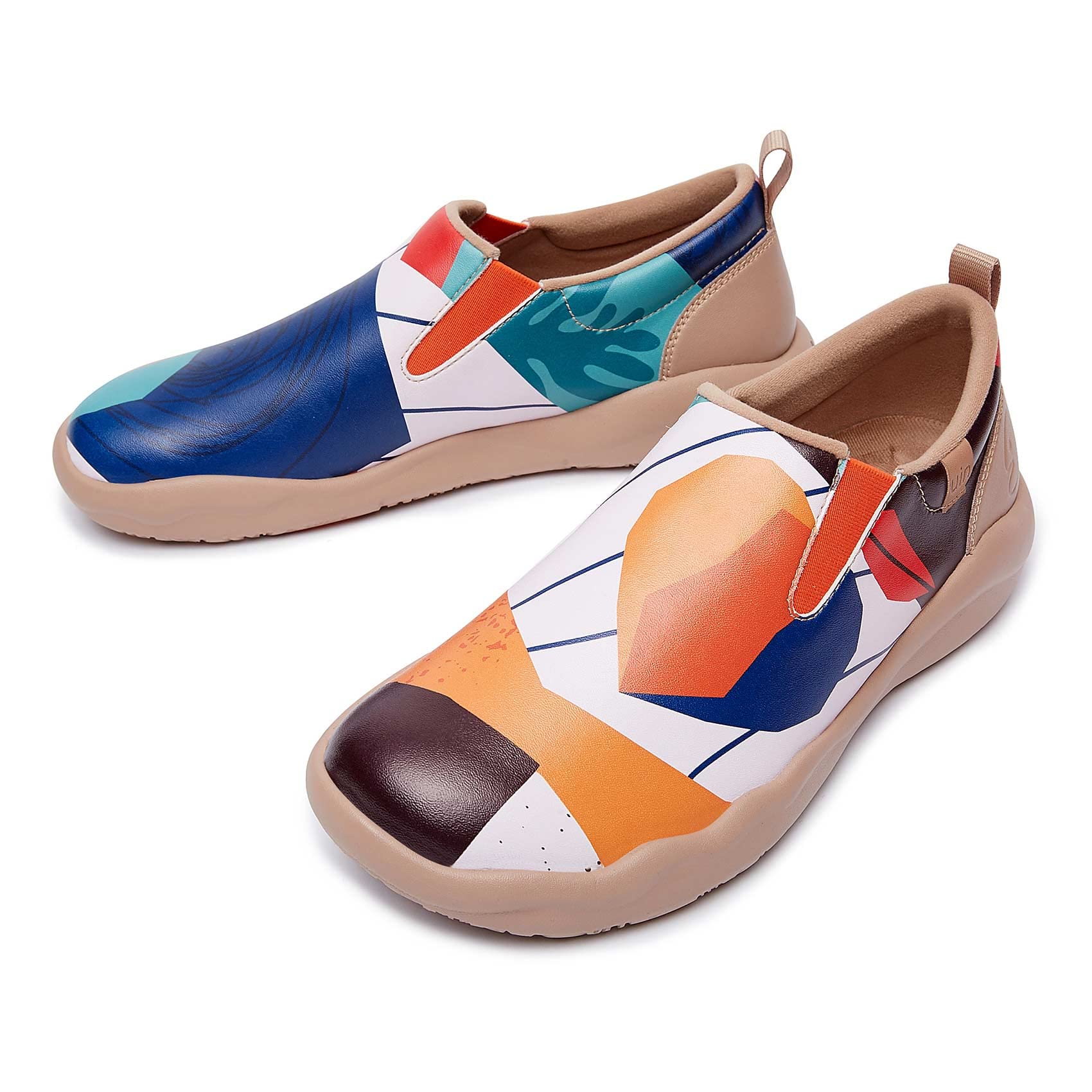 UIN Women's Slip-On Walking Shoes - Lightweight Travel Loafers with Microfiber Comfort for Casual Wear | Perfect for Travel, Work & Everyday Fashion Sneakers