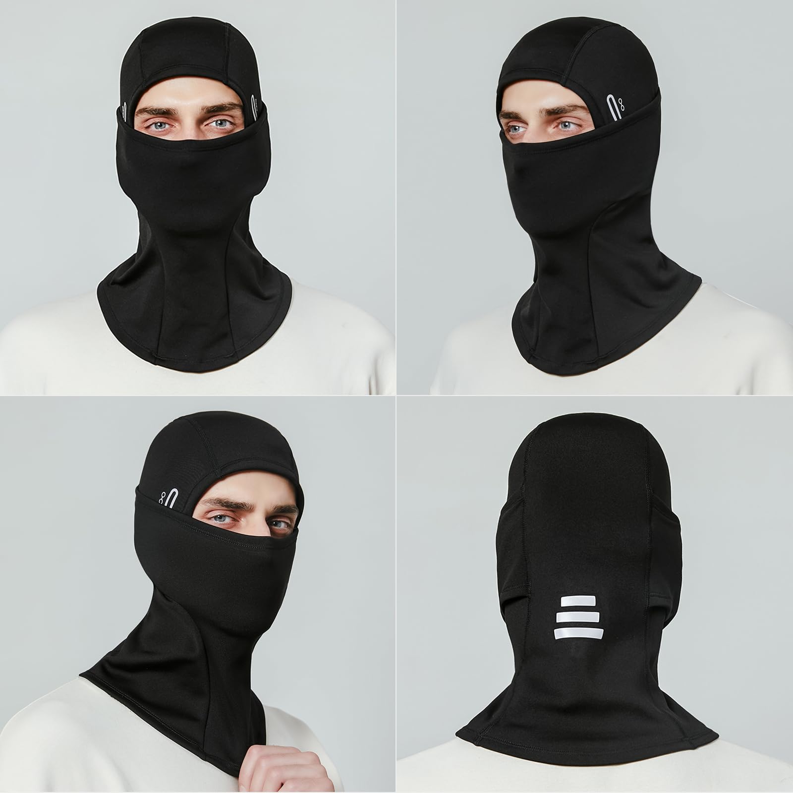 Windproof Thermal Fleece Balaclava Ski Mask for Men & Women - Cold Weather Face Cover for Skiing, Cycling, Snowboarding & Outdoor Winter Activities