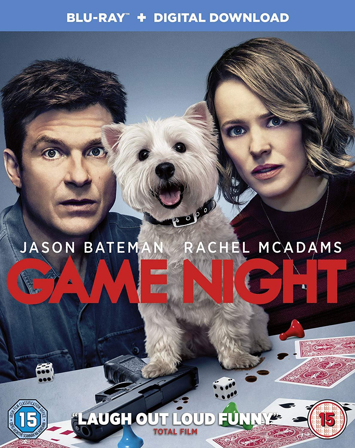 Game Night [Blu-ray] - Hilarious Comedy Movie for Friends & Family Movie Night - Perfect for Parties, Date Nights & Weekend Entertainment