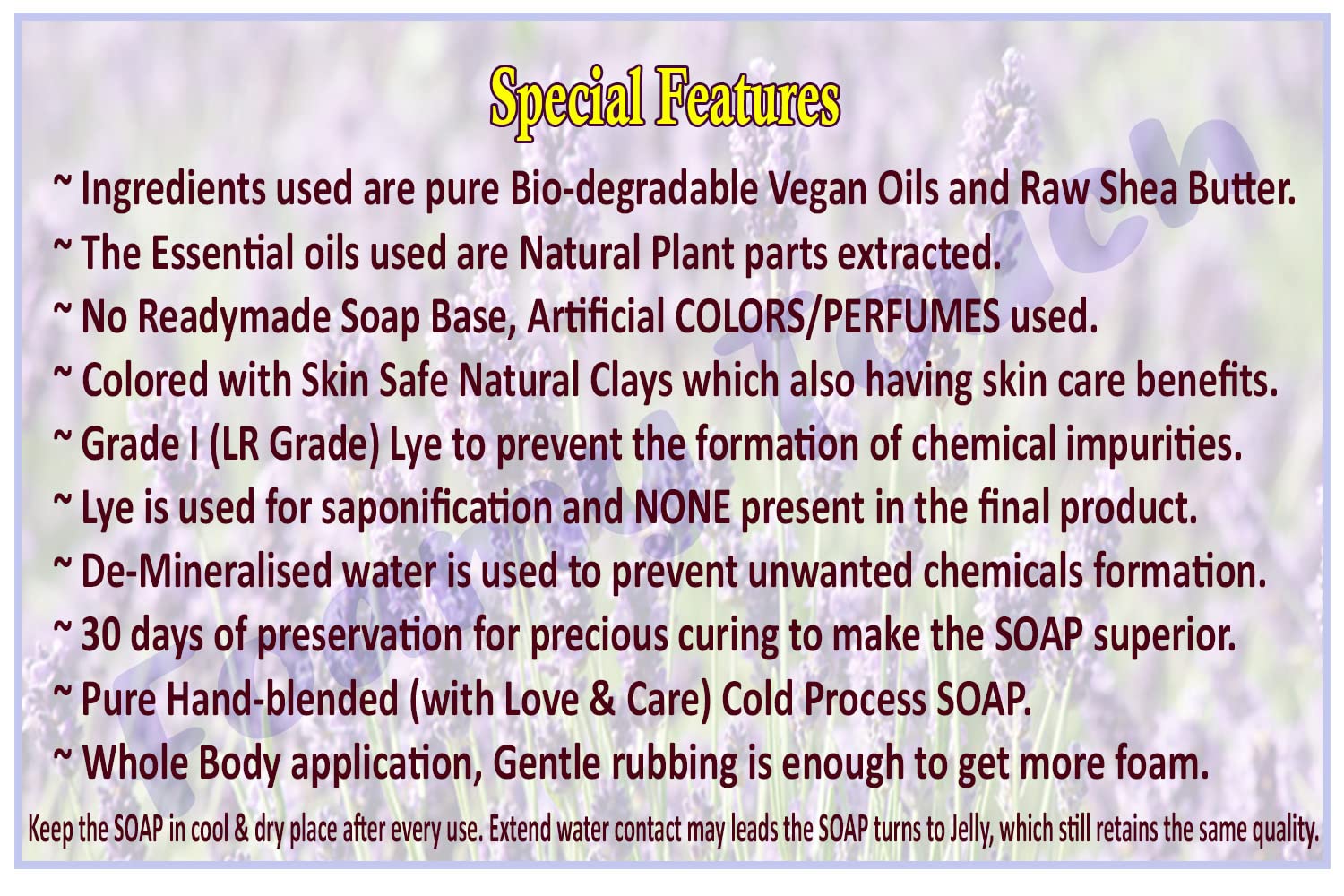 LAVENDER Skin Nourishing SOAP - Cold Processed Handmade Soap with Organic Virgin Oils & Natural Clays | Moisturizing Bath Bar for Dry Sensitive Skin | Eco-Friendly Biodegradable Soap (2 Pack) - Perfect for Relaxing Baths & Gentle Facial Cleansing