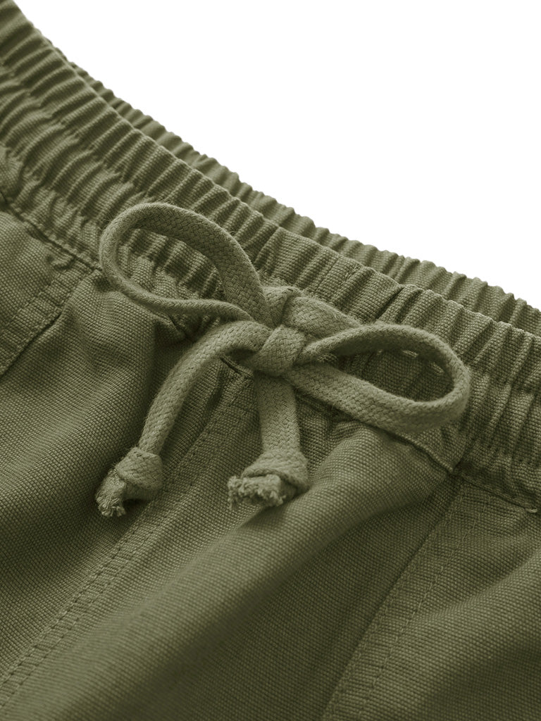 Service Works Canvas Chef Pants for Men - Olive Green Durable Workwear for Professional Kitchen & Cooking - Perfect for Chefs, Cooks & Culinary Students