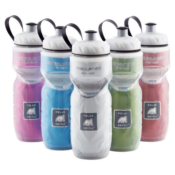 Polar Bottle Solid 20oz (591mL) Insulated Water Bottle - Leak Proof, BPA Free, Durable for Cycling, Hiking & Outdoor Activities