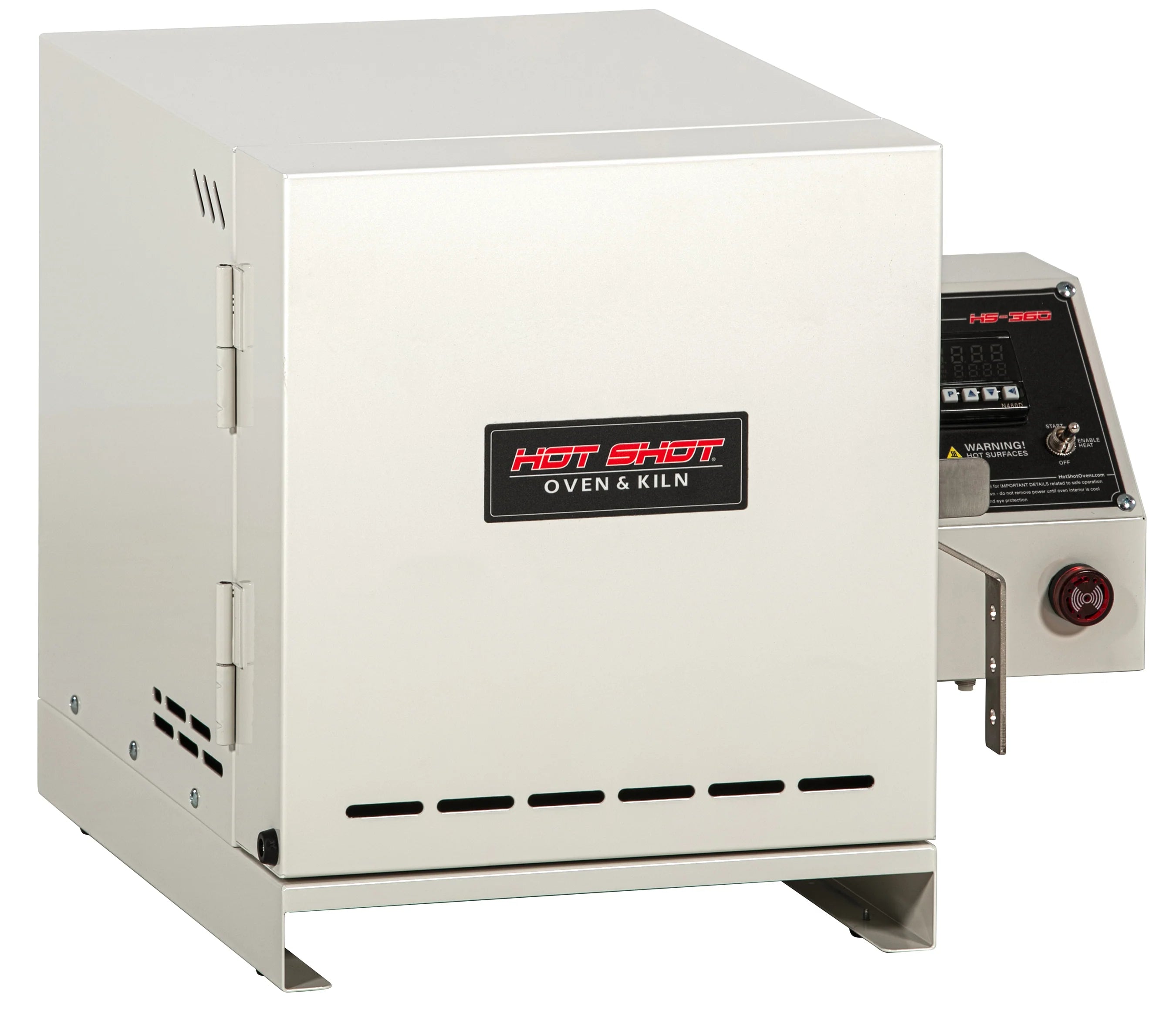 Hot Shot Tempering Oven HS 360T - Professional Heat Treatment Oven for Glass & Metal - Perfect for Jewelry Making, Dental Labs & Industrial Applications