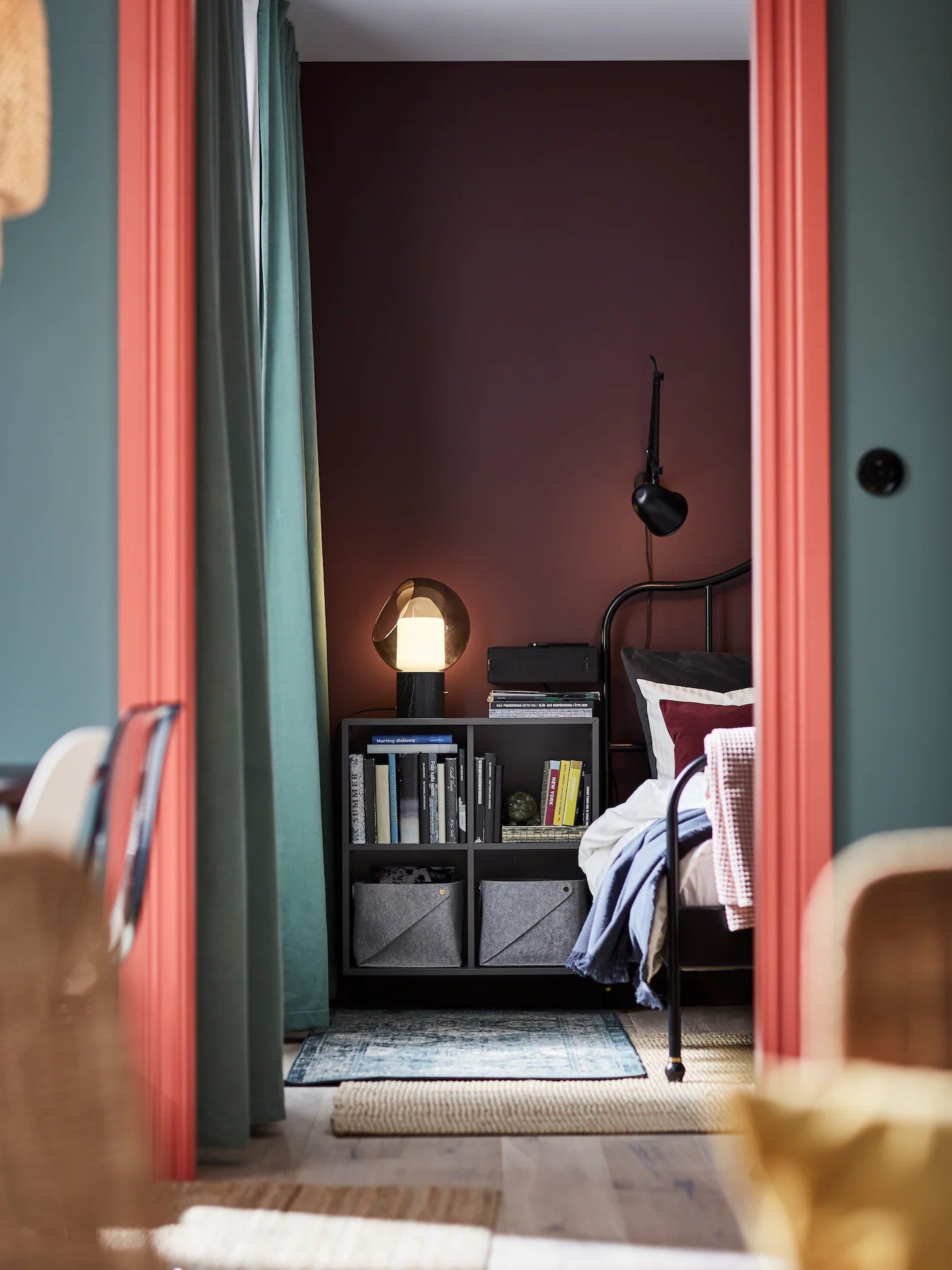 Evedal Table Lamp - Modern LED Desk Light with Adjustable Brightness for Bedroom, Office & Study Room - Perfect for Reading, Working & Relaxing