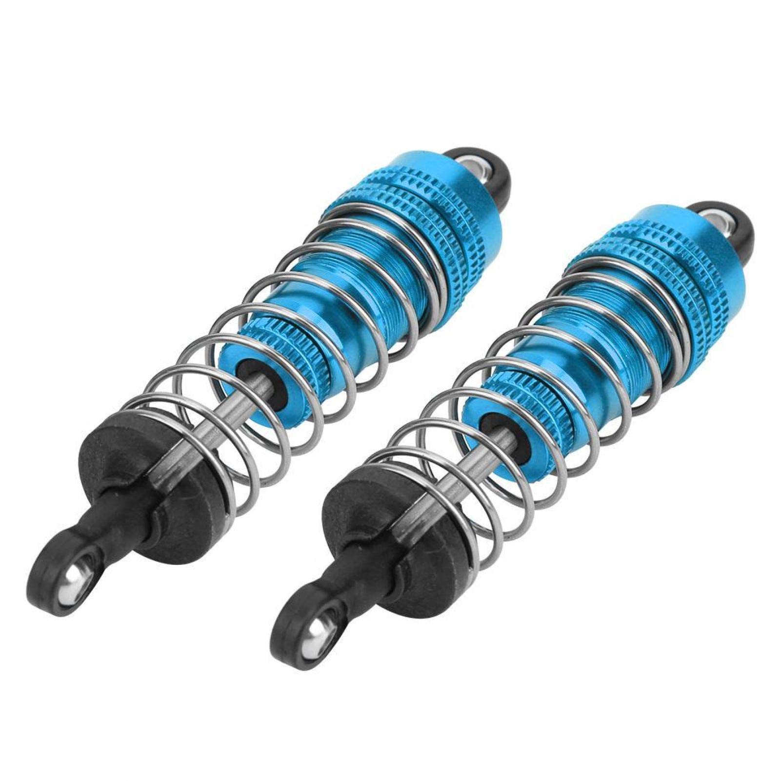Germerse Durable Metal RC Car Shock Absorber for 1/14 Scale Models - Lightweight & Sturdy Crawler Car Shock Damper (Blue) - Perfect for Off-Road Racing, Rock Crawling & RC Car Upgrades