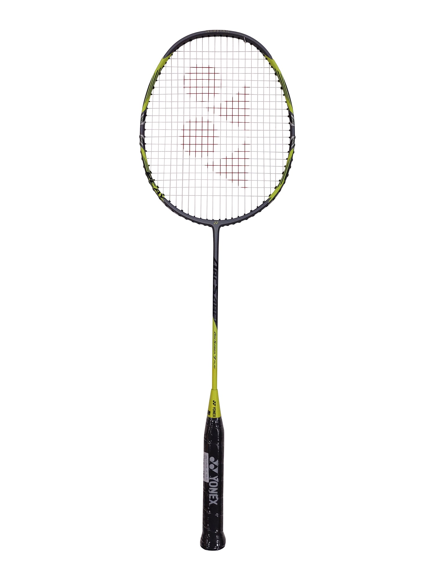 Yonex ArcSaber 7 Play Badminton Racket (Gray/Yellow) - Pre-Strung for Immediate Play | Perfect for Beginners & Recreational Players | Indoor & Outdoor Court Use