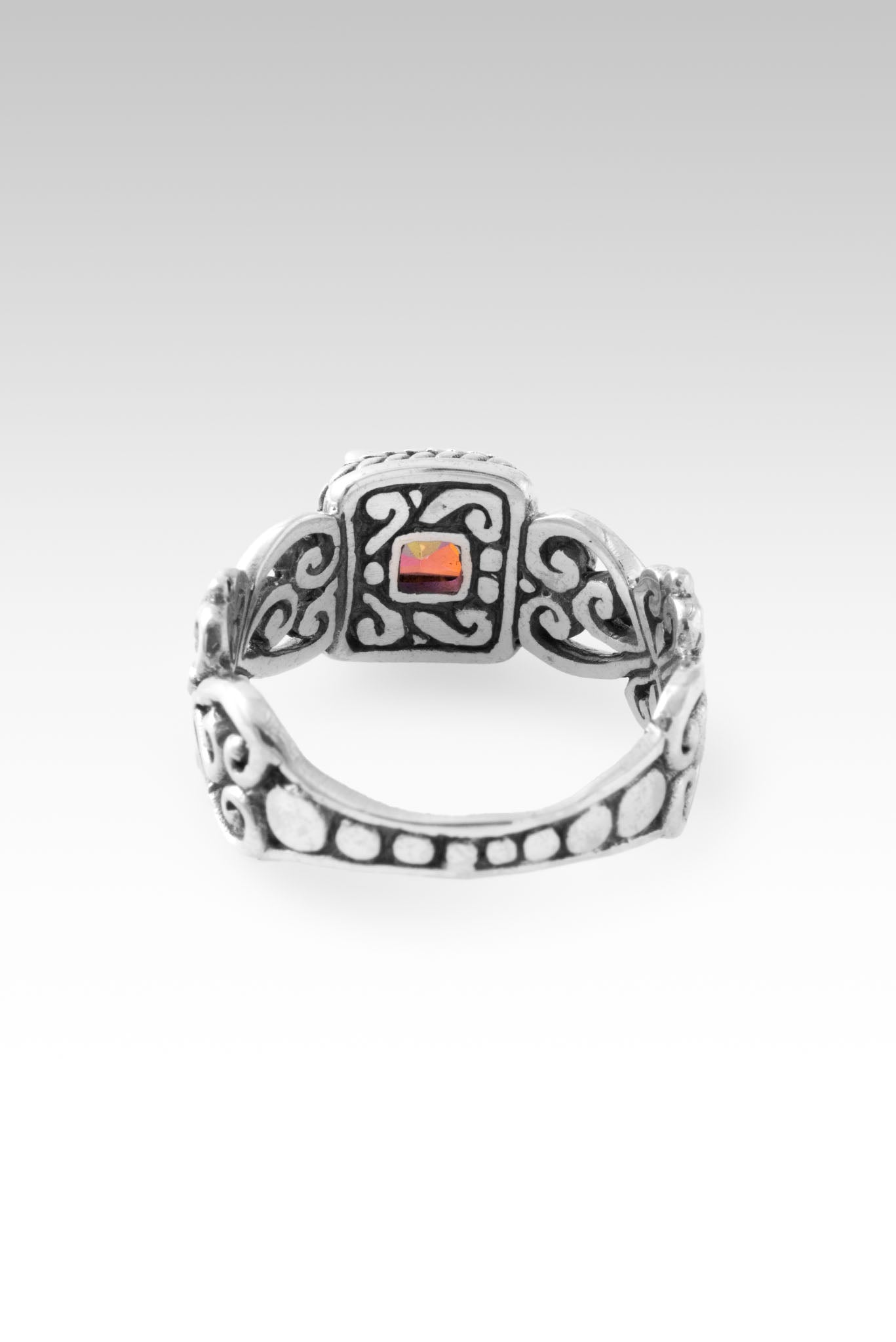 Faithful Devotion Ring™ - Genuine Bali Sunrise Mystic Topaz Jewelry for Women | Perfect for Weddings, Anniversaries & Romantic Gifts