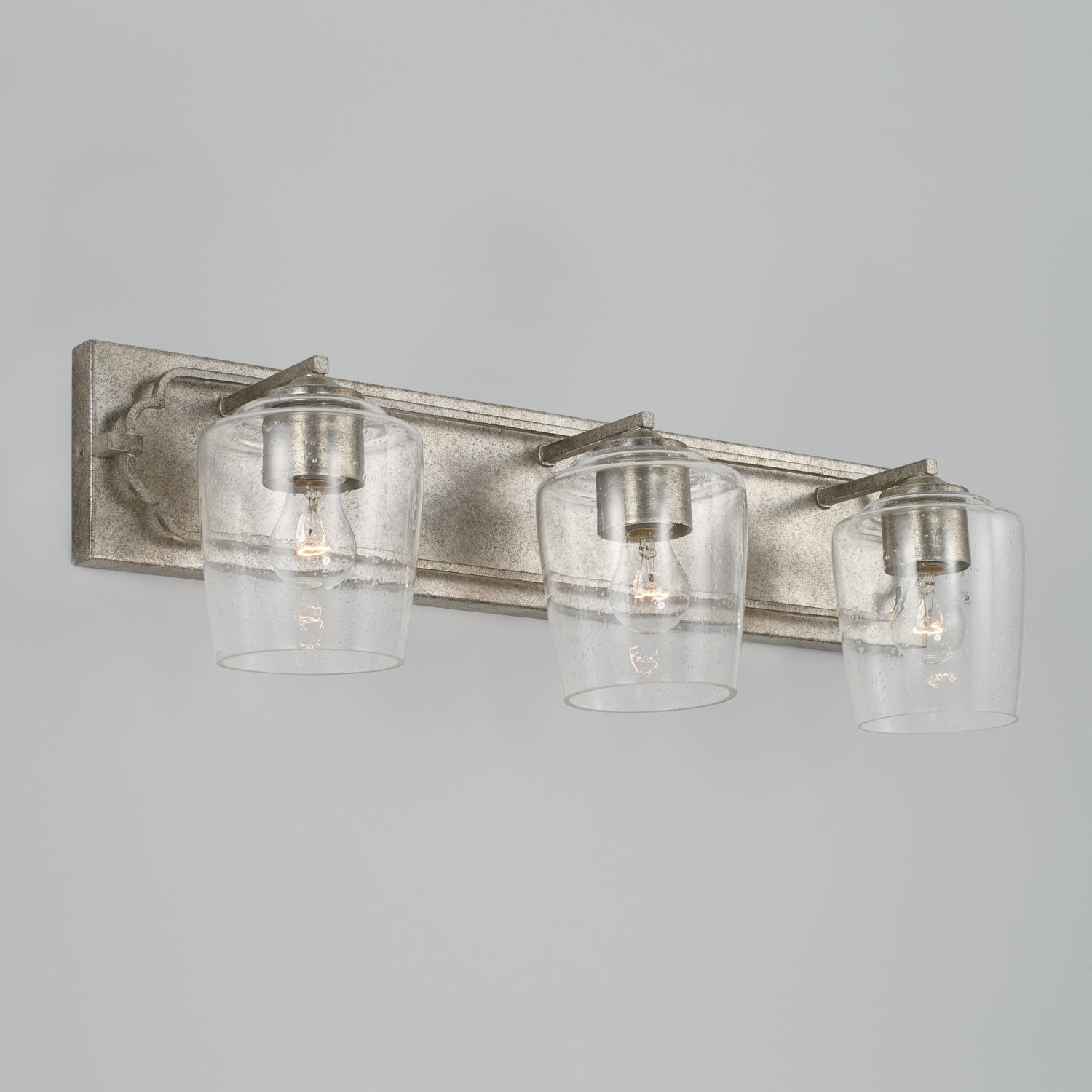 Capital Lighting Three Light Vanity - Modern Bathroom Vanity Lights with Adjustable Arms, Brushed Nickel Finish - Perfect for Bathroom, Powder Room & Dressing Room Makeup Lighting