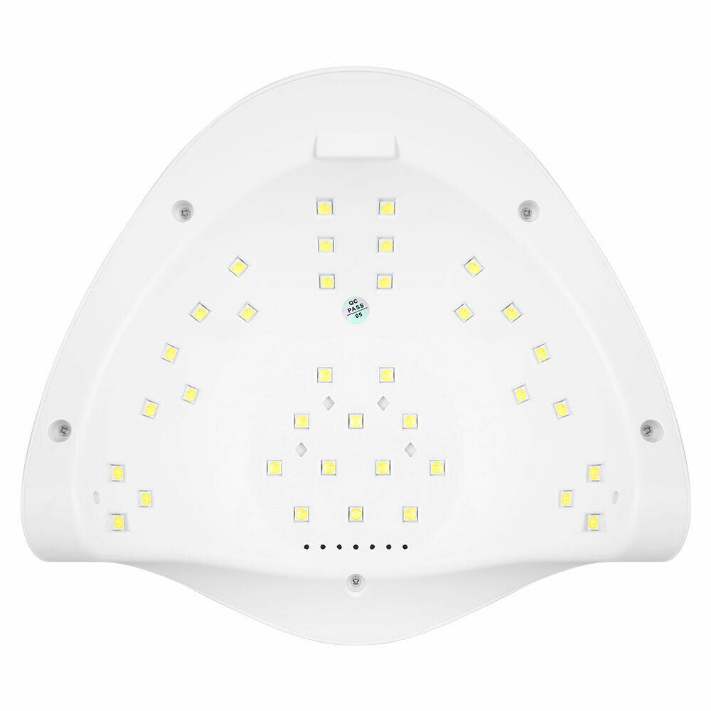 Professional 80W LED/UV Nail Lamp for Gel Polish Curing - Fast Drying at Home & Salon Use, Perfect for Manicures & Pedicures