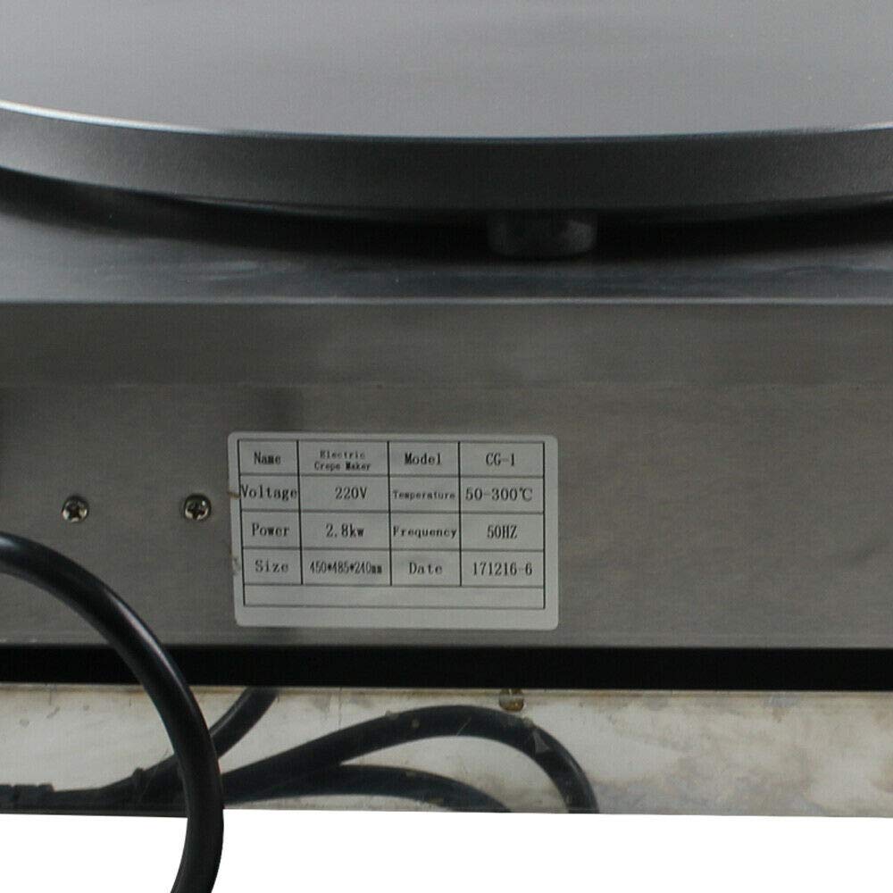Commercial 110V Electric Crepe Maker Machine - 16