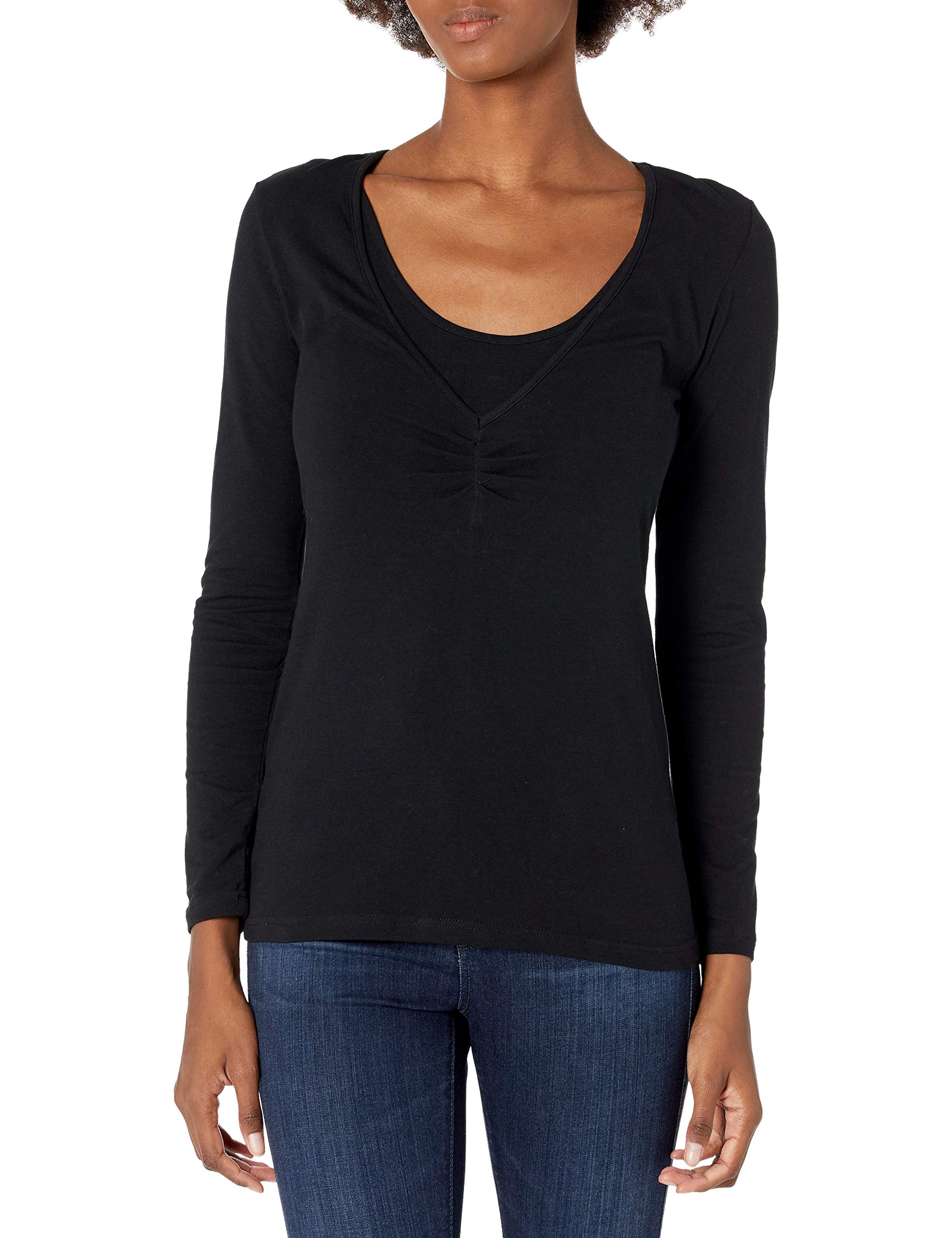 Ripe Maternity Nursing Top for Women - Long Sleeve Marina Shirt for Breastfeeding & Pregnancy | Comfortable Nursing Clothes for Daily Wear & Maternity Photos