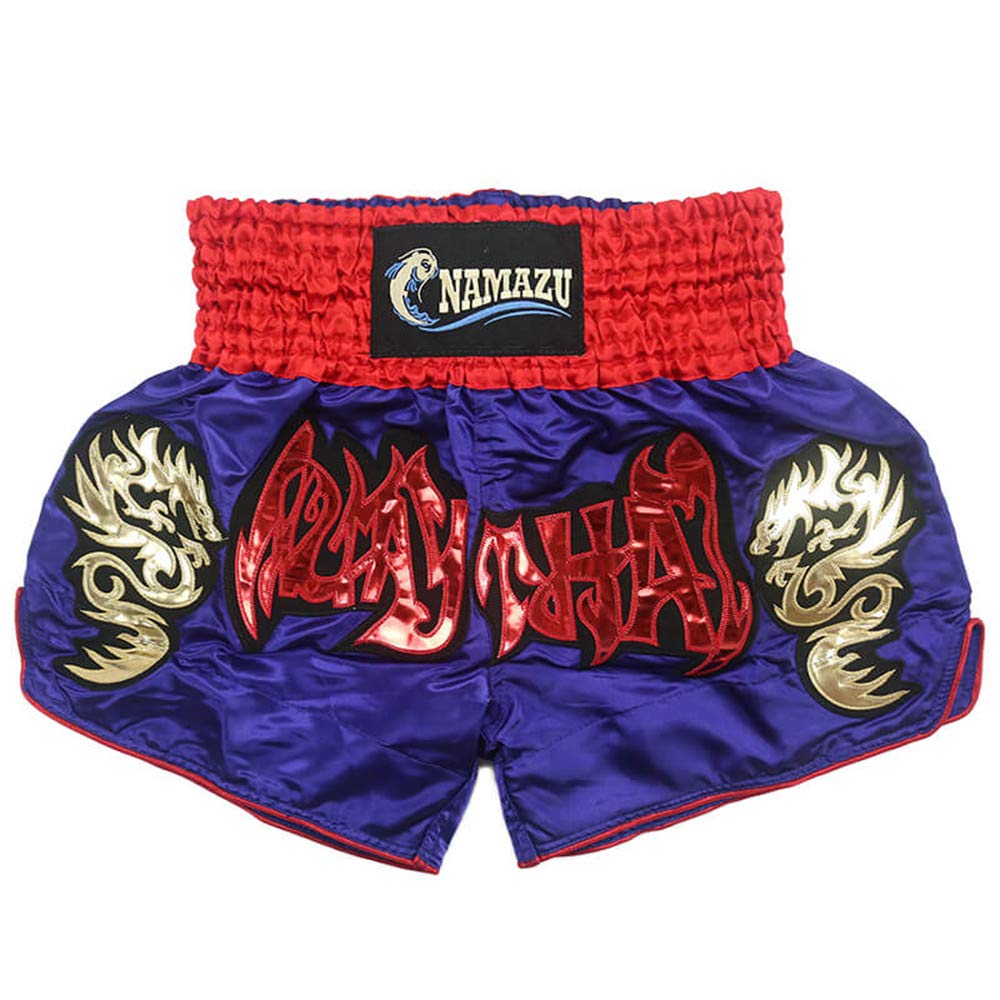 NAMAZU Muay Thai Shorts for Men & Women - Premium MMA, Boxing, Kickboxing Training Shorts | High-Performance Gym Wear for Combat Sports & Fitness Training
