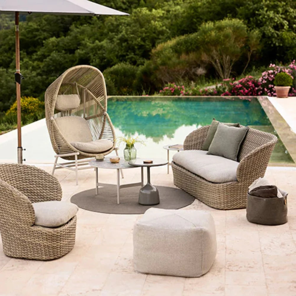 Premium Coast 2½ Seater Outdoor Sofa Set - Waterproof Patio Furniture for Garden, Poolside & Backyard Relaxation