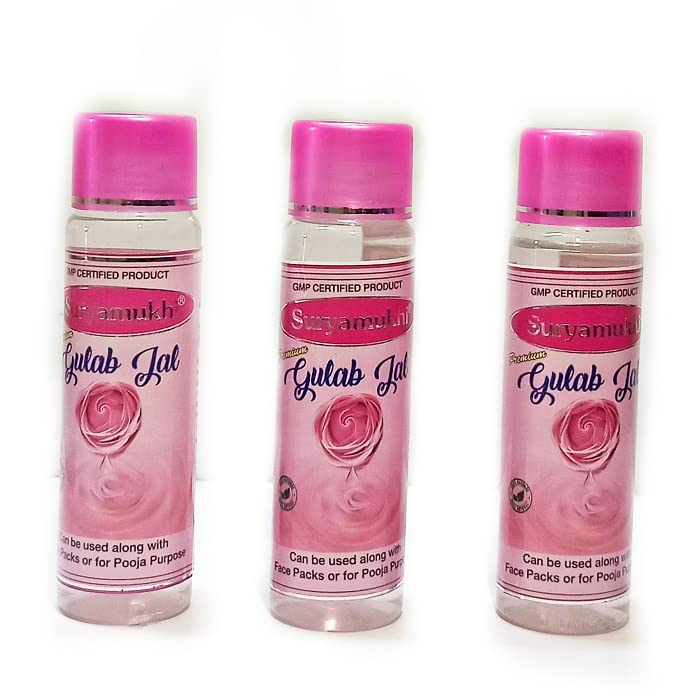 **Suryamukhi Pure Rose Water Spray – 720ml (6-Pack) | Natural Face Toner & Hydrating Mist for Skin Care | Cooking & Baking Ingredient | Floral Aromatherapy & DIY Beauty**    *(Use for refreshing facial mist, soothing sunburn, enhancing desserts, or as a natural perfume!)*