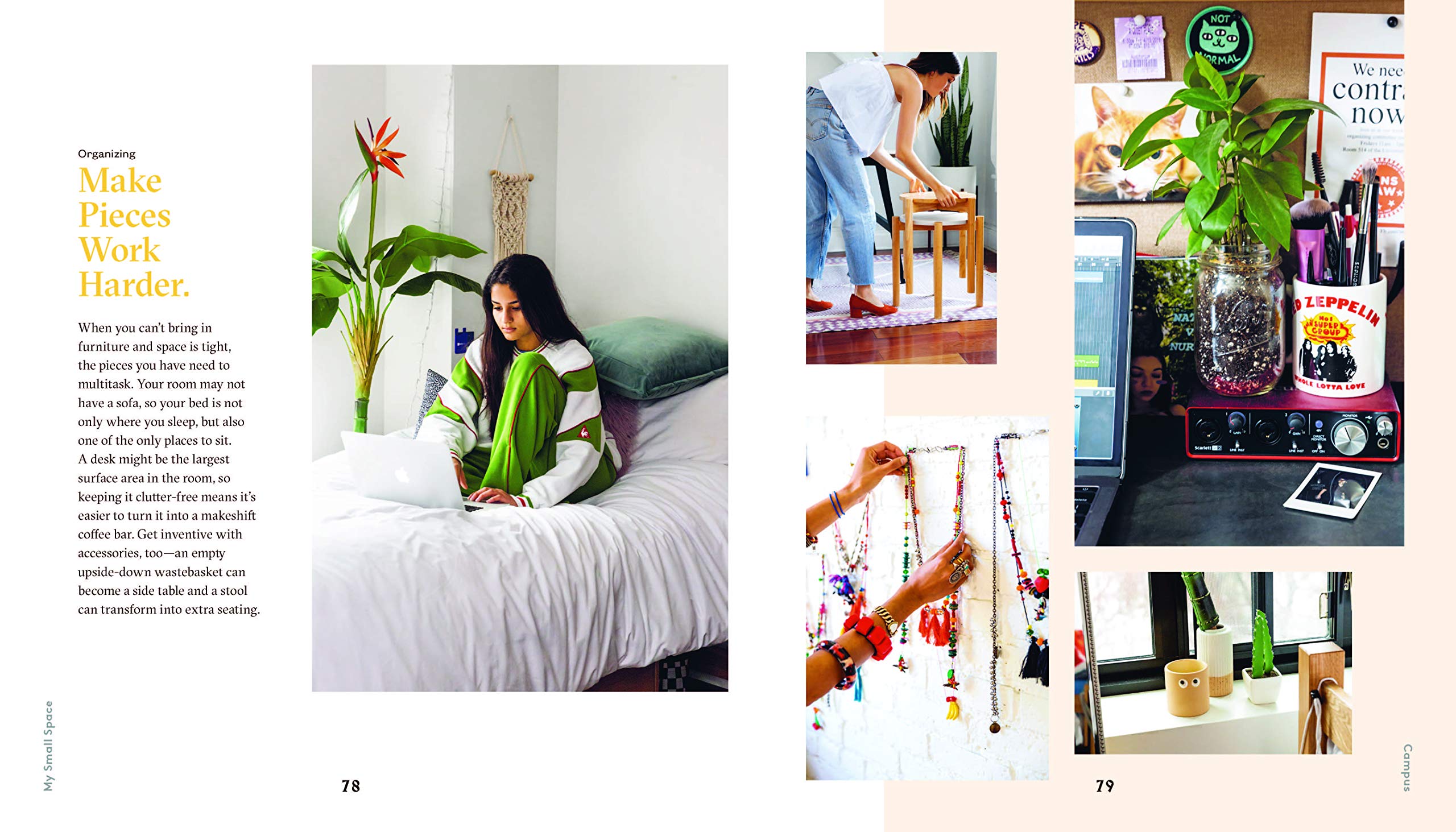 Small Space Decor Ideas: Stylish & Affordable Home Organization for Apartments & Dorm Rooms | Perfect for Studio Living & First Homes