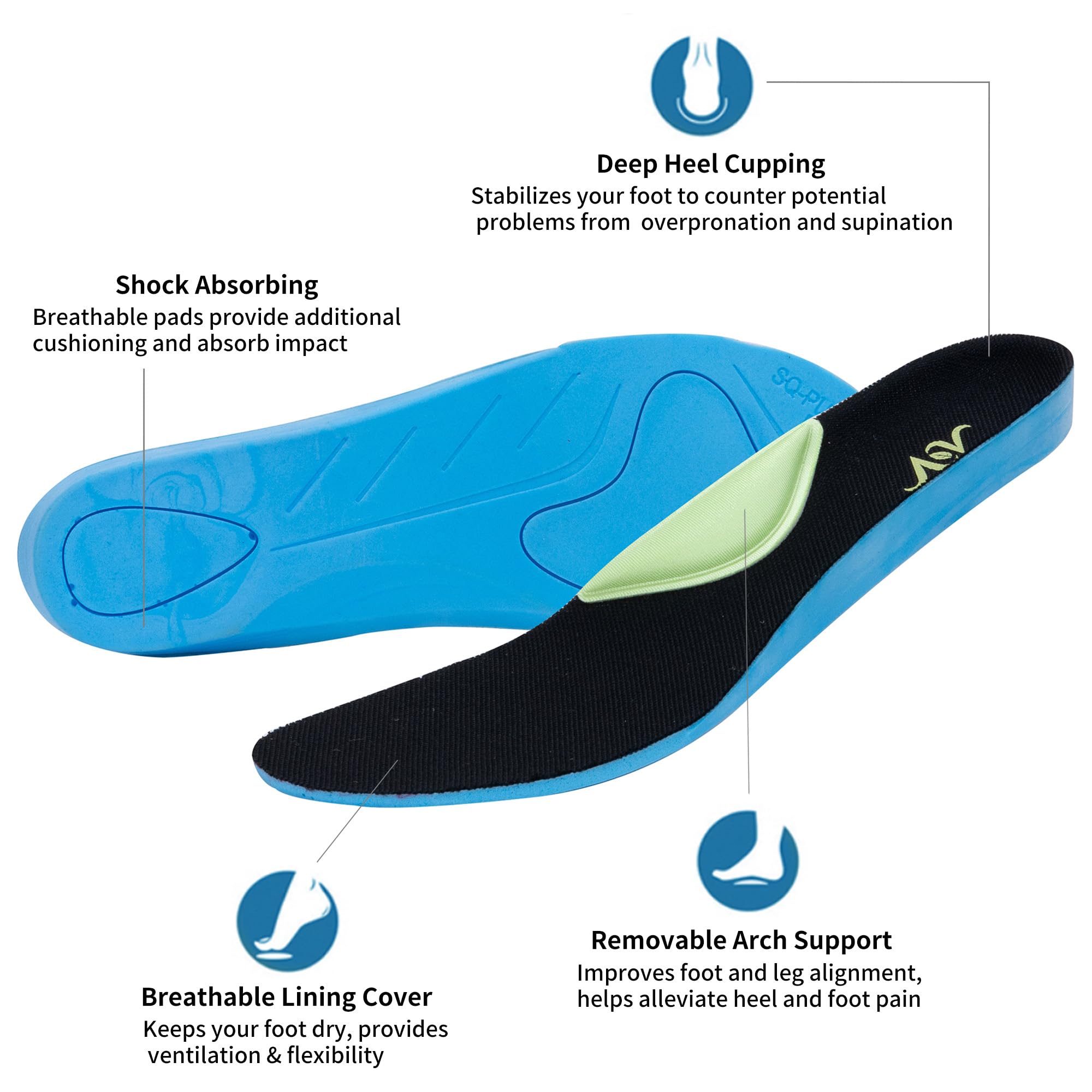 QAUPPE Women's Walking Shoes with Arch Support - Wide Width Plantar Fasciitis Sneakers for Foot Pain Relief - Comfortable Tennis Shoes for Walking, Running & Everyday Wear