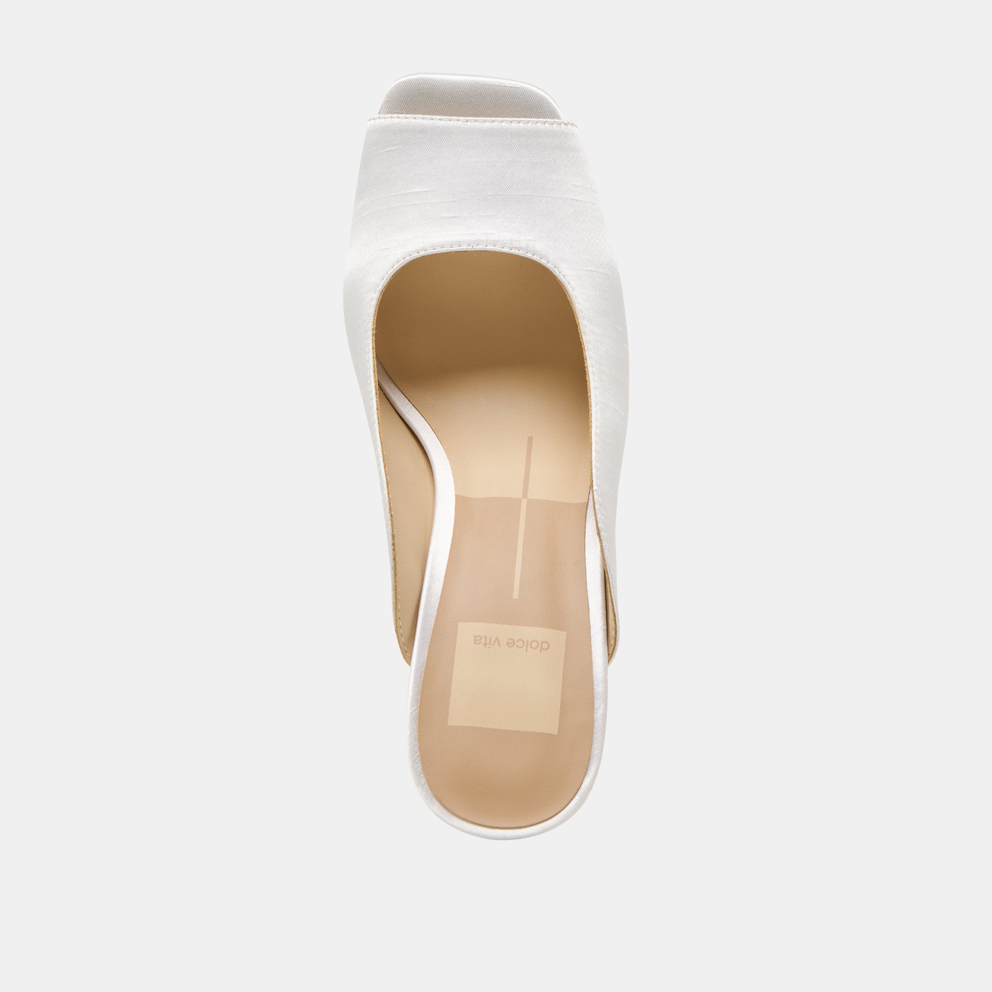 SABELA Women's Off-White Satin High Heels - Elegant Evening Party Shoes for Prom, Wedding & Special Occasions