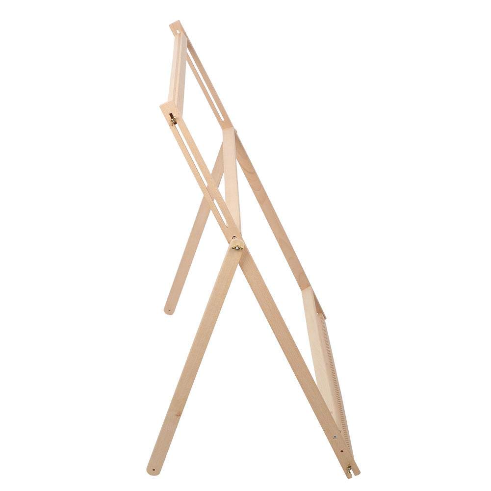 Wooden Multi-Craft Weaving Loom with Stand - DIY Hand Knitting Frame for Tapestry, Wool & Yarn Crafts - Perfect for Kids, Girls & Beginners - Home Decor & Gift Making Tool