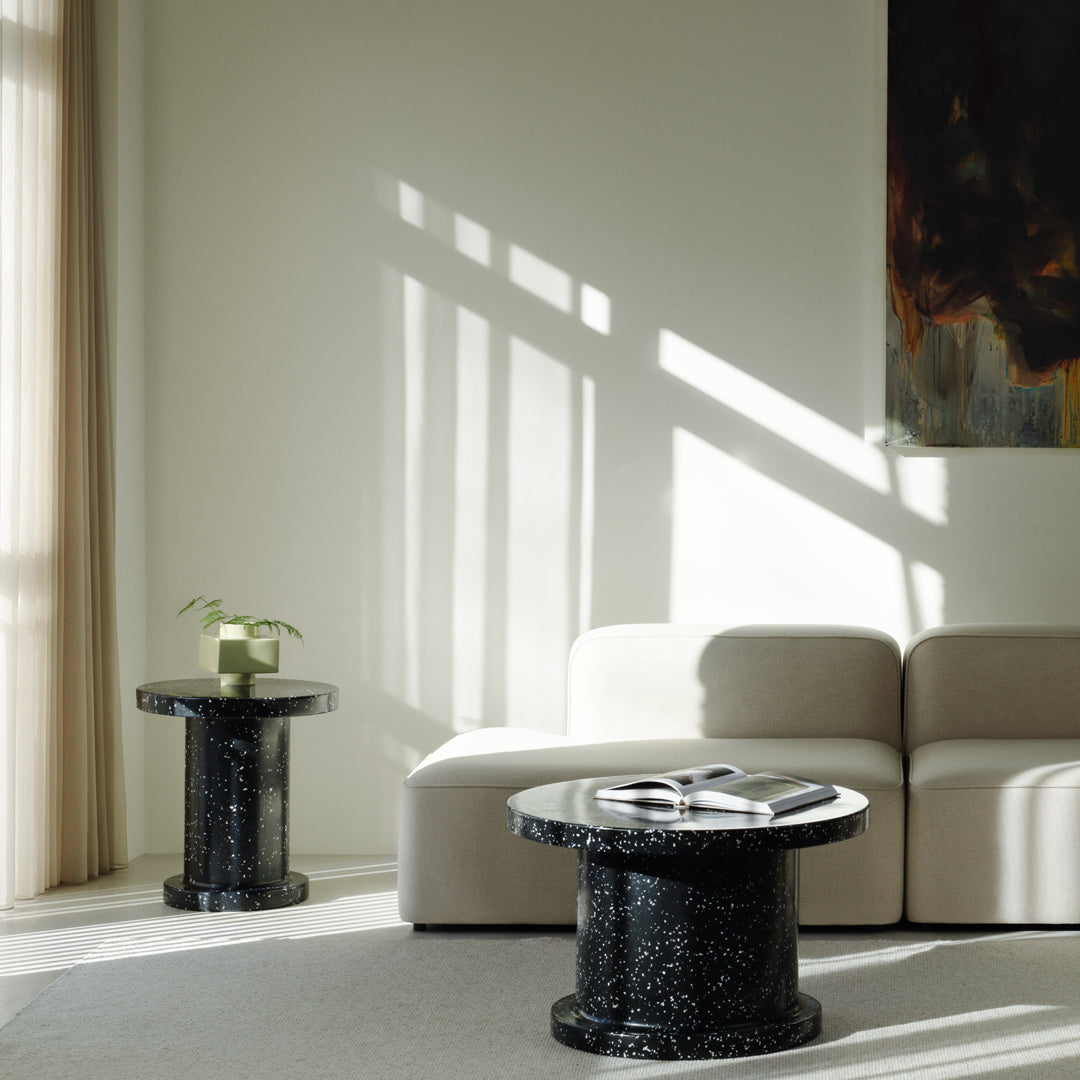 Simon Legal Side Table by Normann Copenhagen - Modern Minimalist End Table for Living Room, Bedroom, or Office