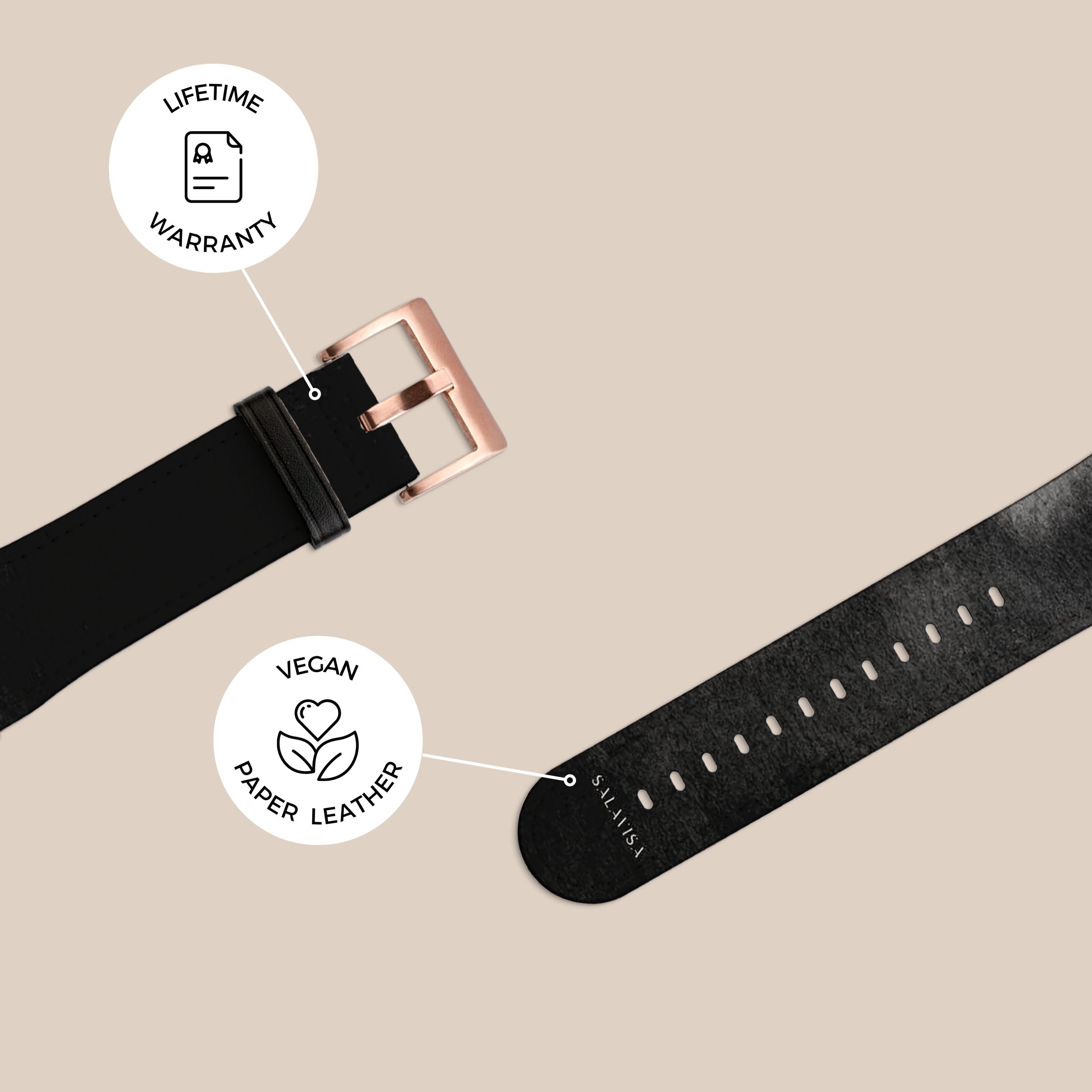Premium Black Watercolor Galaxy Watch Band - Stylish & Durable Replacement Strap for Samsung Galaxy Watches - Perfect for Workouts, Office & Everyday Wear