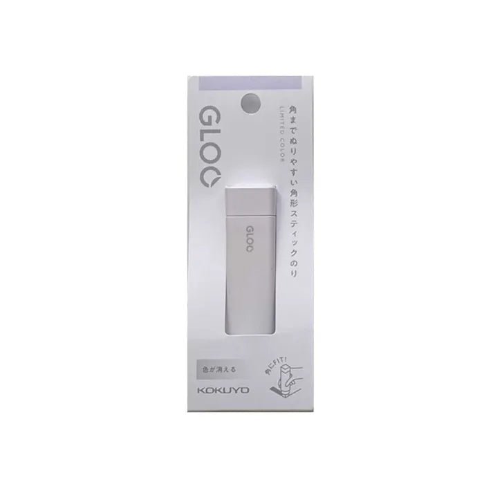 KOKUYO Gloo Square Glue Stick - Washable, Strong Adhesive for Paper, Photos & Crafts - Perfect for School, Office & Scrapbooking Projects (Limited Colors Available)