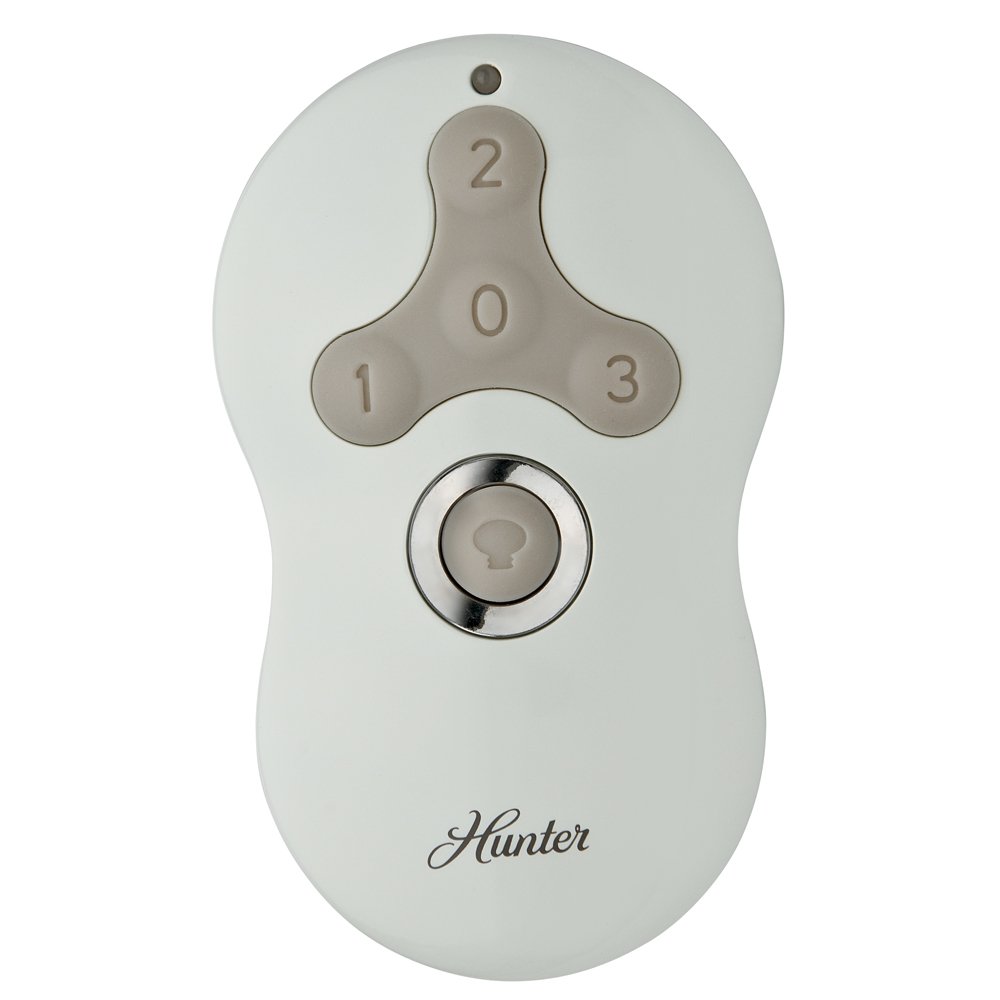 Hunter Fan Company Universal Ceiling Fan Remote Control - Compatible with Indoor Hunter Fans, Easy Installation & Operation for Home, Office & Bedroom Use
