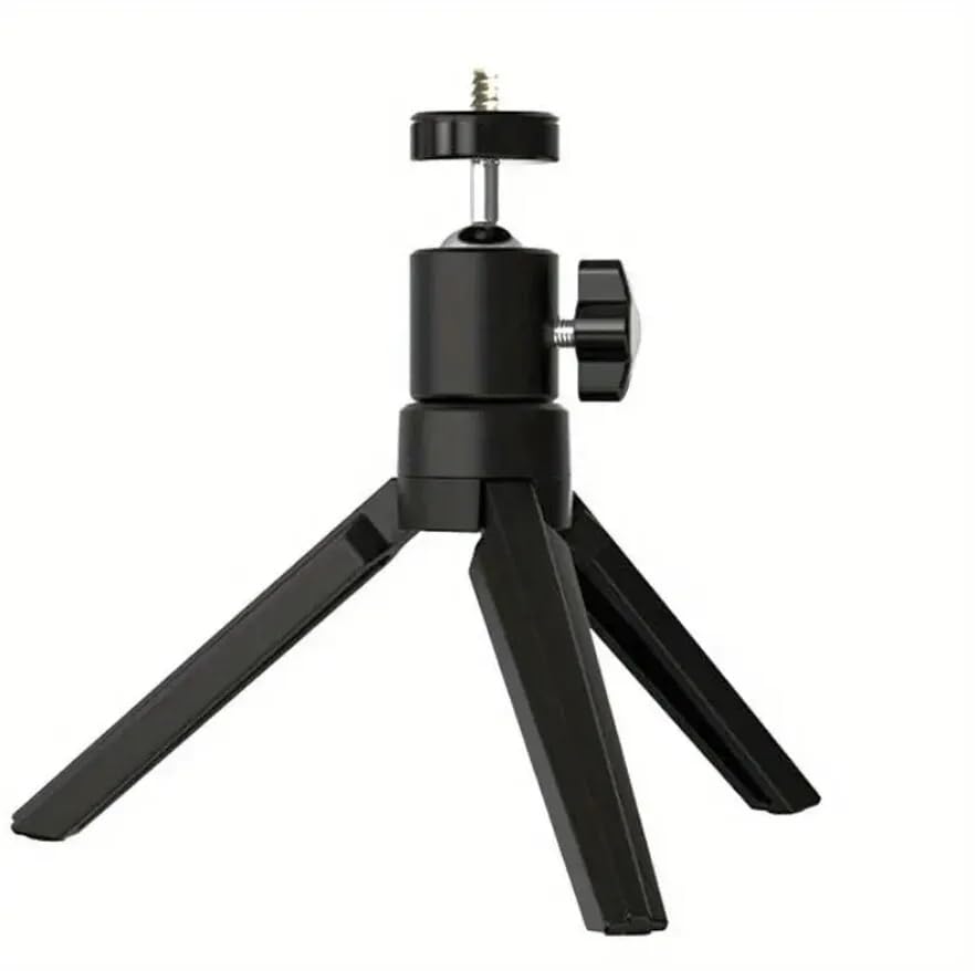 XIWBSY Adjustable Tripod Stand for Mini Projector, Desk & Table Mount - Lightweight Camera Bracket for Home Theater, Outdoor Movies & Photography (Compatible with Most Mini Projectors & Cameras)