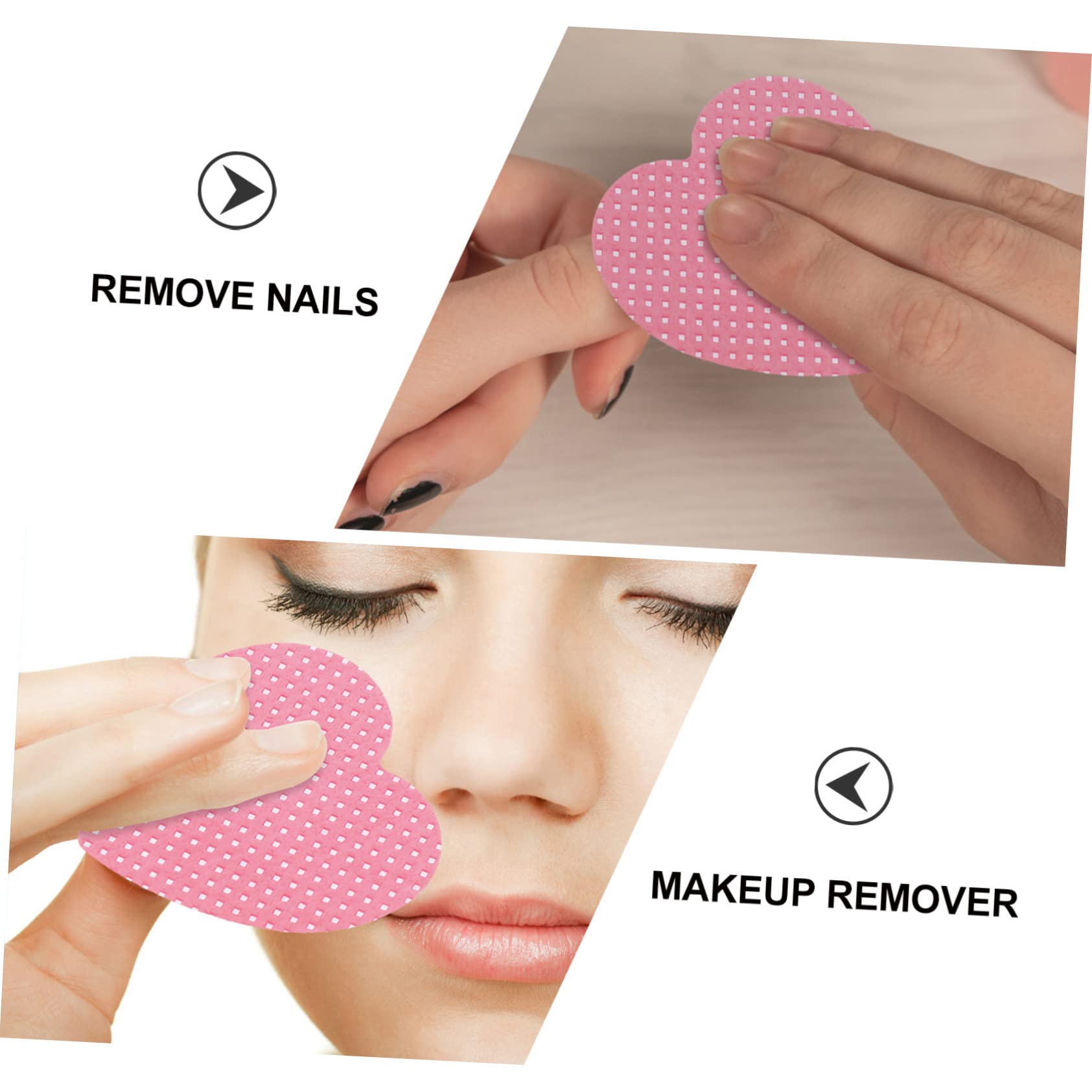 Minkissy Nail Polish Remover Wipes - 200 Sheets, Lint-Free, Compact & Portable for Home, Travel & On-The-Go Manicures | Gentle Makeup Remover for Nails & Cuticles