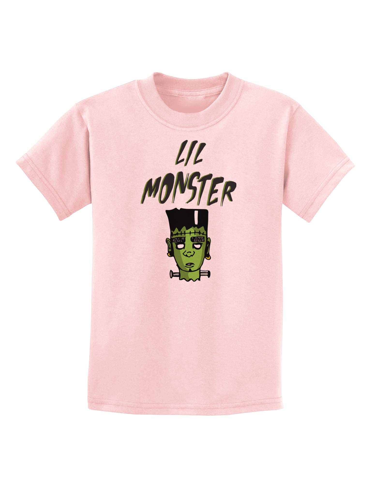 TOOLOUD Lil Monster Frankenstein Kids T-Shirt - Cute Cartoon Graphic Tee for Boys & Girls - Perfect for Halloween Costumes, Birthday Parties & Everyday Play