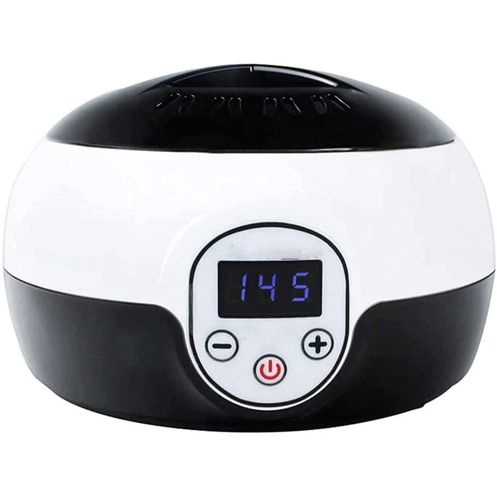Electric Wax Warmer Kit for Hair Removal - Digital Wax Heater with Wax Beans & Applicator Sticks - Perfect for Home Spa, Salon & DIY Beauty Treatments