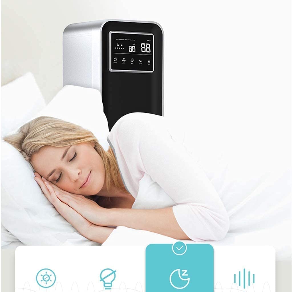 8.5L Cool Mist Ultrasonic Humidifier for Bedroom & Home - Large Capacity, Humidistat, Auto Shut-Off, Waterless Protection - Perfect for Baby Nursery, Office & Dry Climate Relief