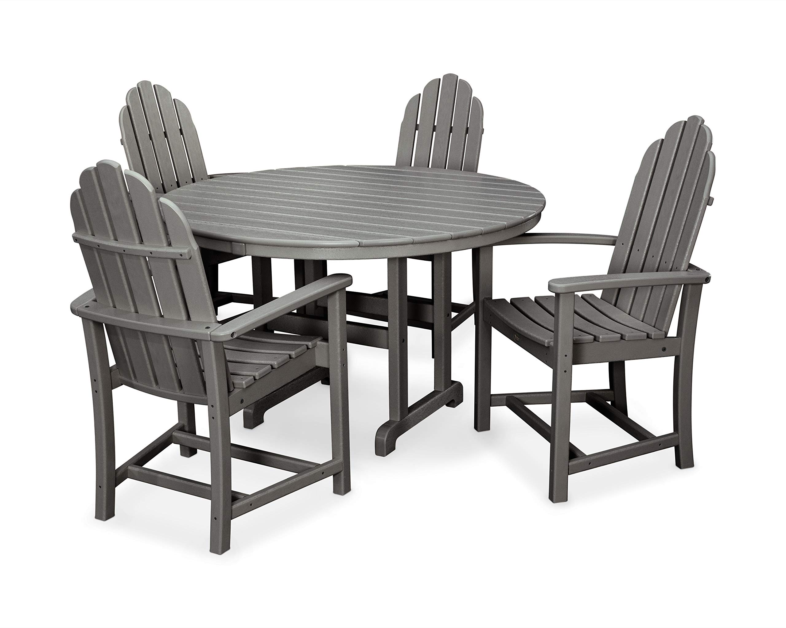 Trex Outdoor Furniture™ Cape Cod 5-Piece Dining Set with Stepping Stone Design - Perfect for Patio, Deck, Backyard, and Outdoor Entertaining