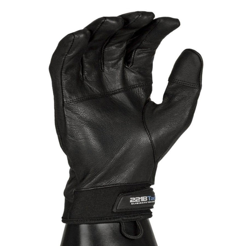 Stealth Glove - Premium Leather Tactical Police Search Gloves for Law Enforcement & Outdoor Activities | Ideal for Security, Hunting & Tactical Operations