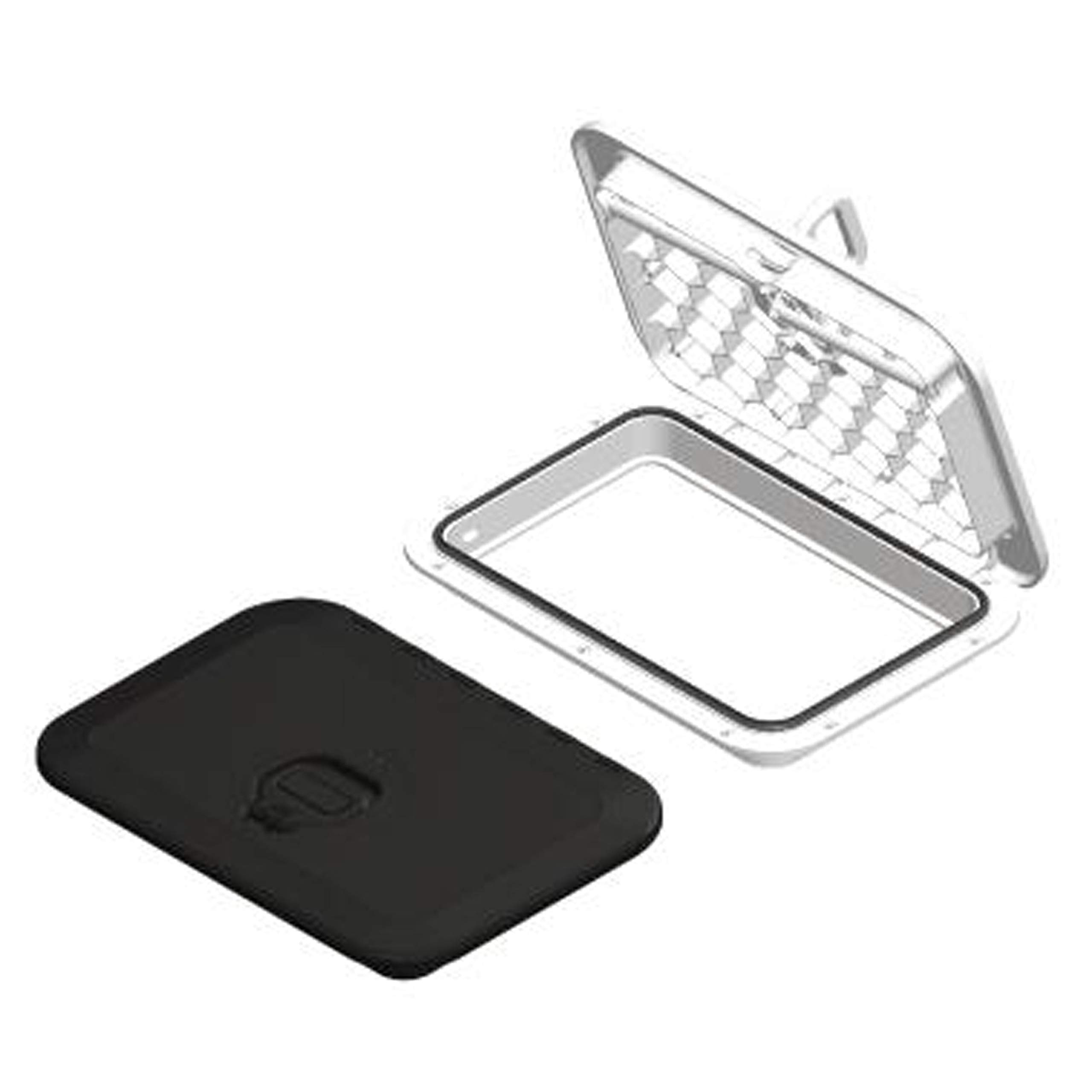 Sea-Dog 336525 Black Rectangular Deck Hatch 10