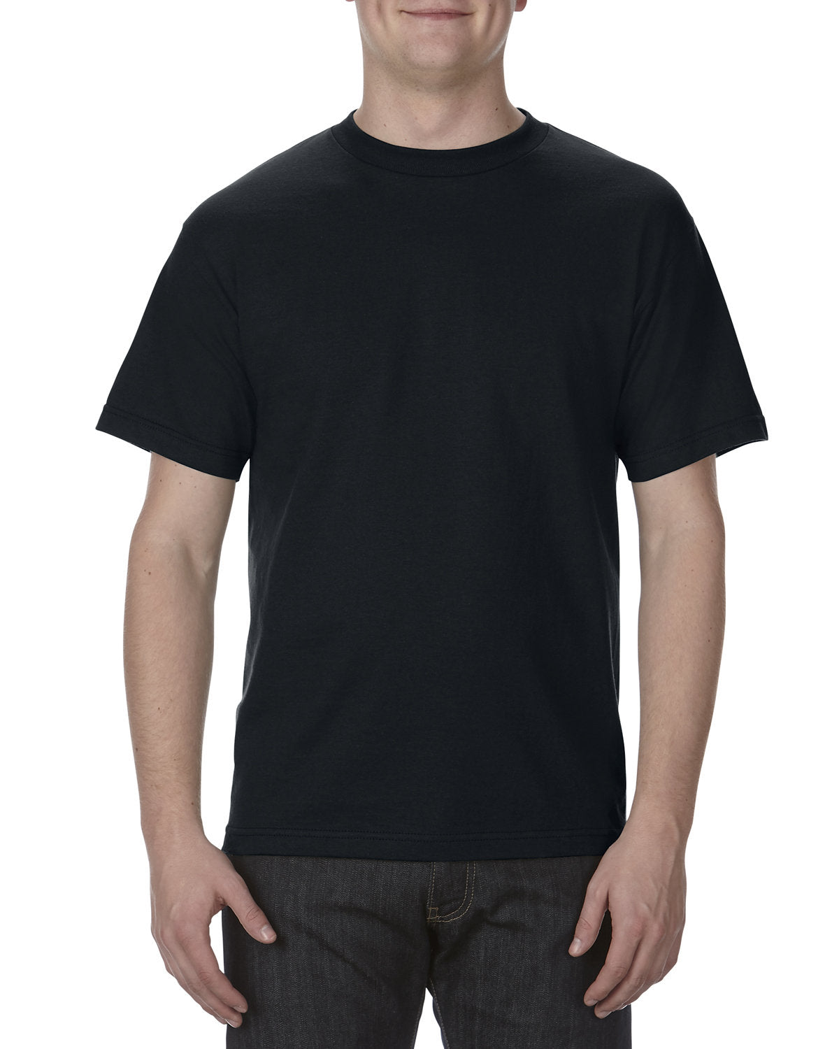 Alstyle AL1301 Men's & Women's 100% Cotton T-Shirt - 6.0 oz Soft Comfortable Crew Neck Tee for Casual Wear, Gym, Workout & Everyday Use