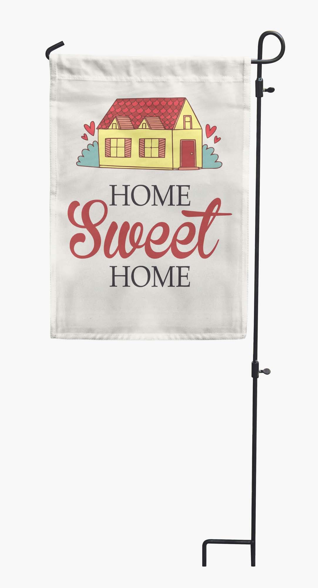 Double Sided Home Sweet Home Garden Flag - Summer Camping Decor for Outdoor, Campsite & Yard - Weatherproof Polyester Housewarming Gift for Campers & RV Enthusiasts (Perfect for Backyard, Patio & Seasonal Decorations)