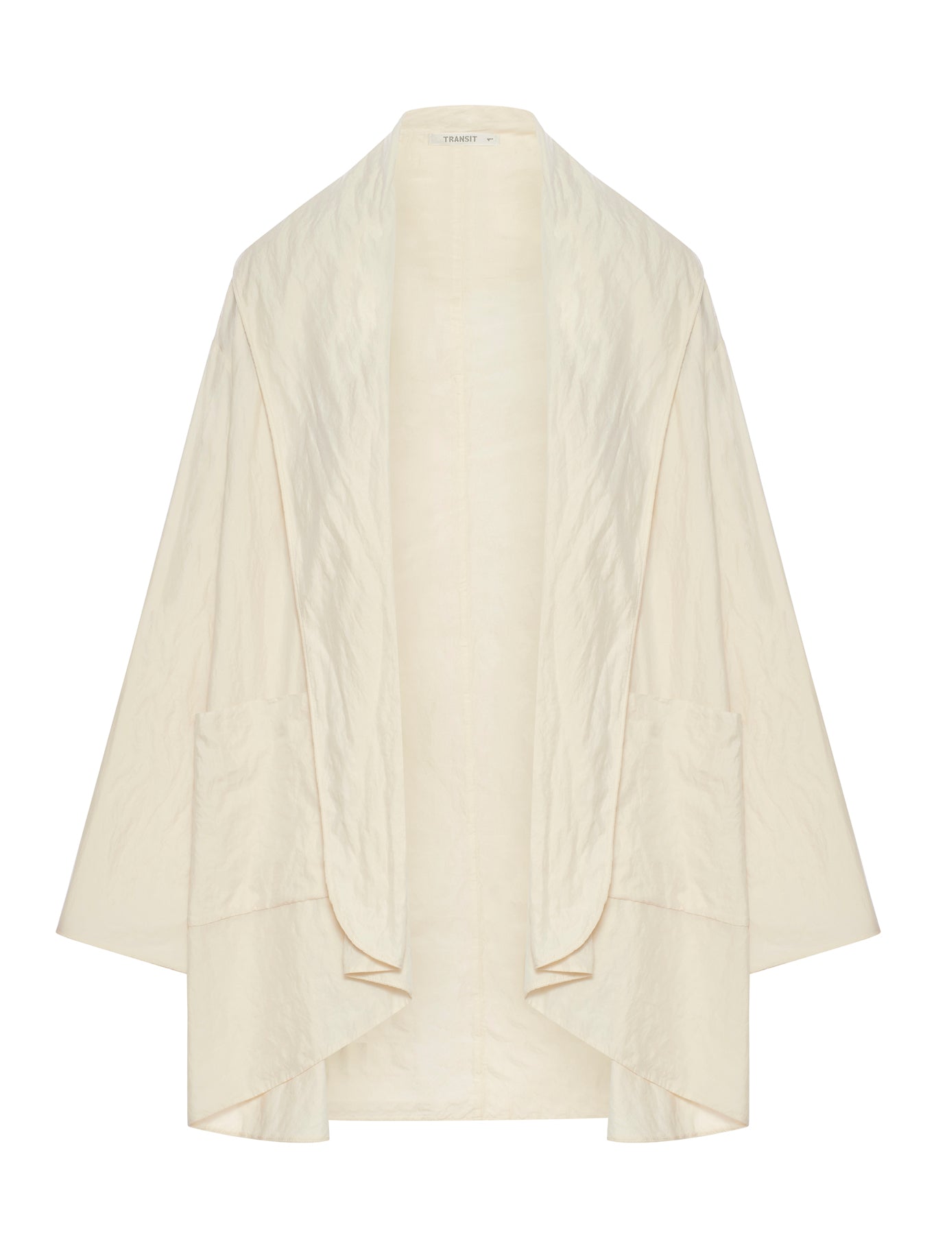 Oversized Double Layer Silk Blend Jacket for Women - Stylish & Comfortable Outerwear for Fall, Winter & Spring Fashion