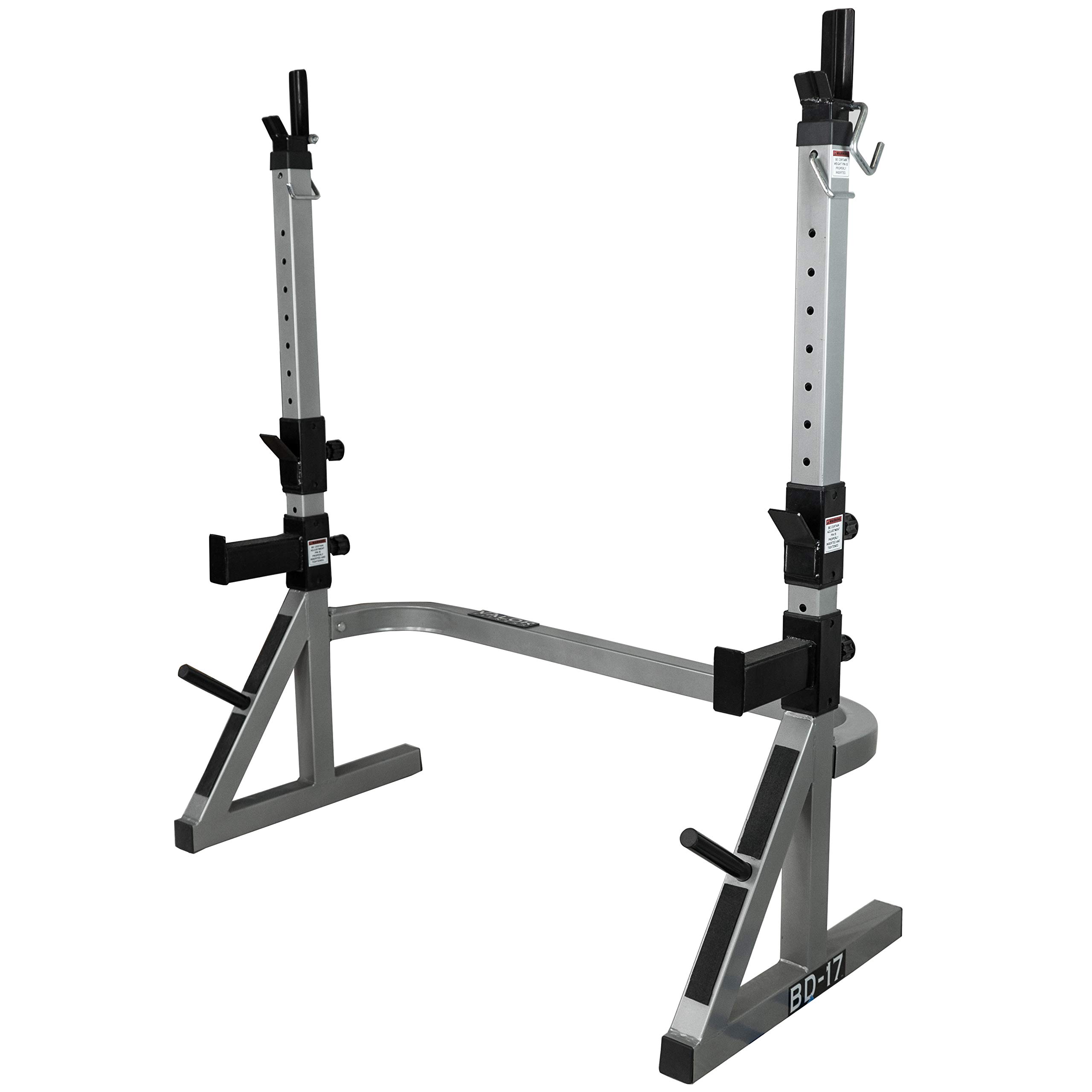 Valor Fitness BD-17 Power Rack - Heavy Duty Squat Stand & Bench Press Station for Home Gym - Strength Training Equipment for Legs, Chest & Full Body Workouts - Perfect for Garage Gyms & Home Fitness Spaces