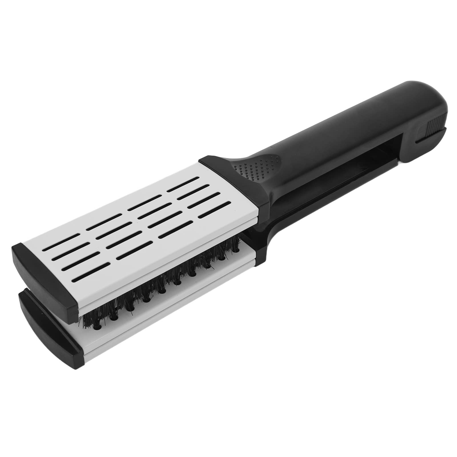 EXCLUZO Professional Hair Straightening Brush - Dual-Sided Design with Hollow Breathable Technology & Durable Springs - Salon-Grade Styling Tool for Smooth, Frizz-Free Hair at Home or Barbershop