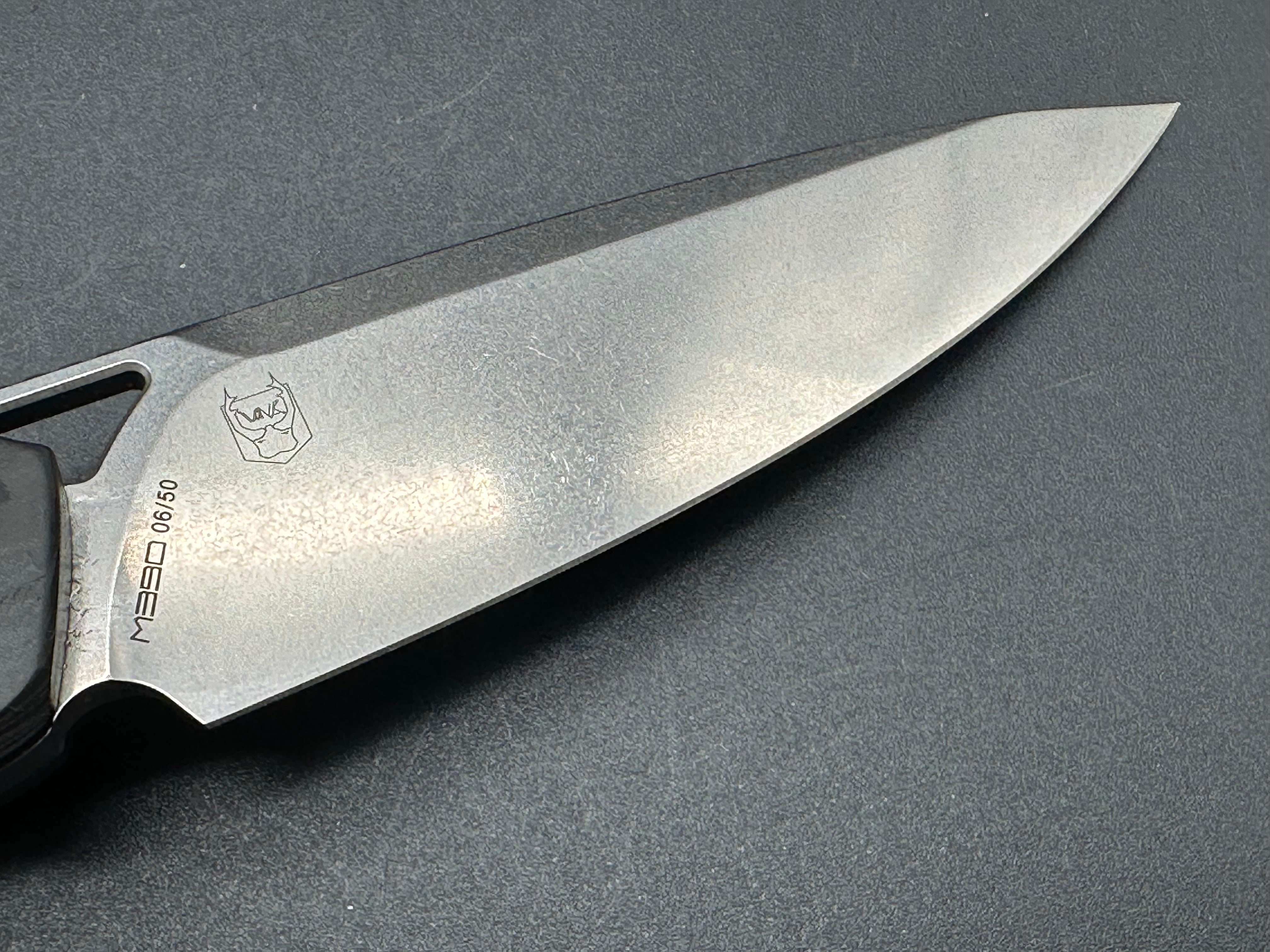 Arkona Nettle F M390 Knife - Premium KNP Exclusive Tactical Folding Knife for Outdoor Camping, Hunting & EDC
