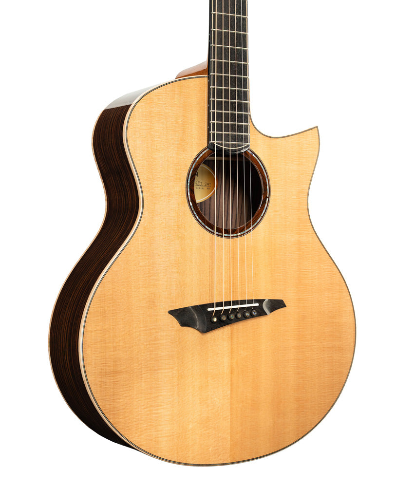 **Avian Guitars Songbird 4A Spruce/Rosewood Acoustic Guitar - Natural Finish | Handcrafted Solid Wood for Professional Musicians & Beginners | Perfect for Live Performances, Studio Recording & Home Practice**