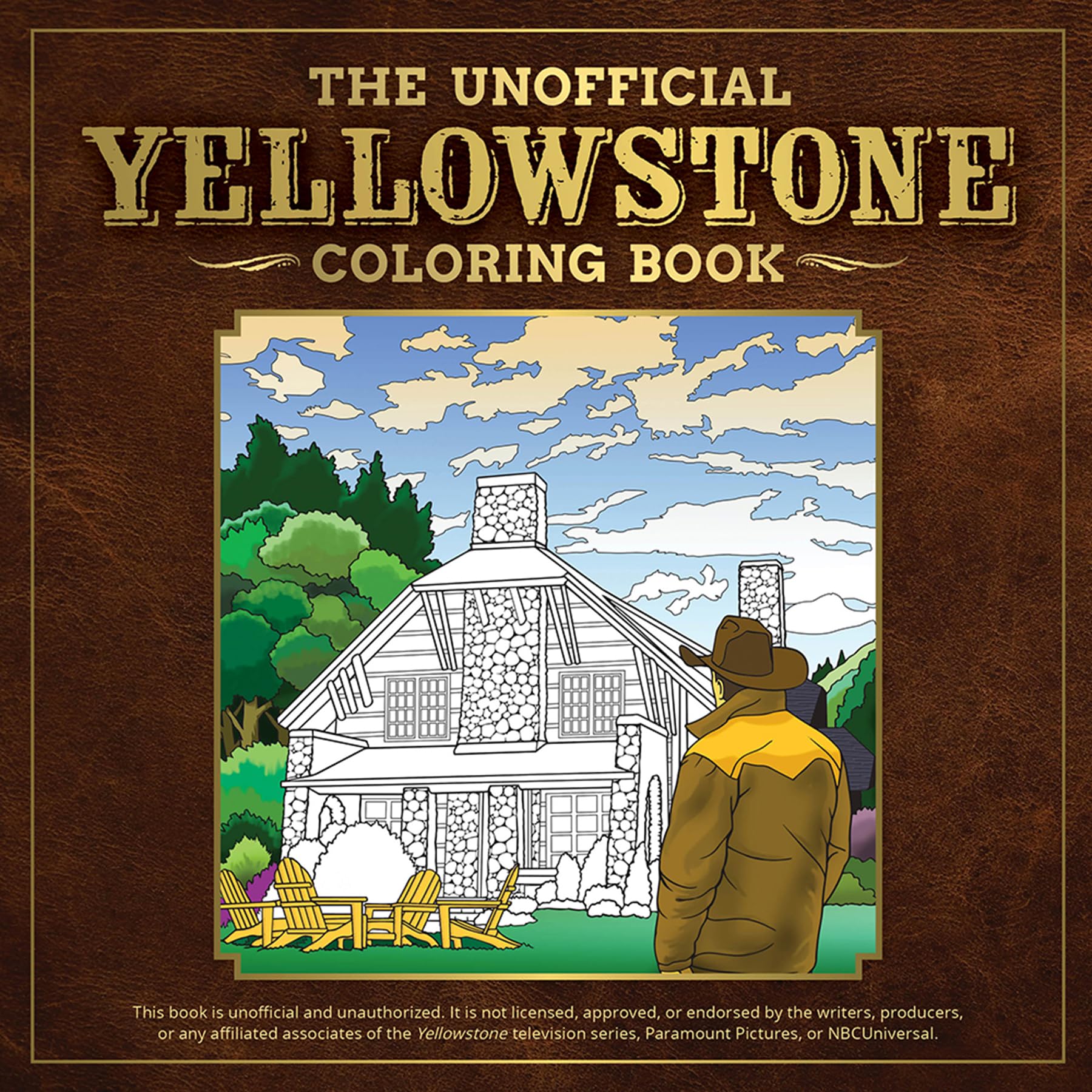 The Unofficial Yellowstone Coloring Book for Adults - Relaxing National Park Scenes, Wildlife & Landscapes - Perfect for Stress Relief & Creative Fun (Dover Coloring Books)