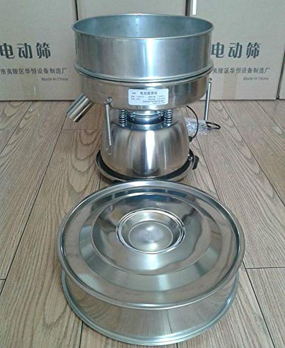 TOPCHANCES Professional Stainless Steel Flour Sifter - Industrial Automatic Vibrating Sieve Machine for Baking, Powder Processing & Food Industry | Commercial Kitchen & Bakery Equipment
