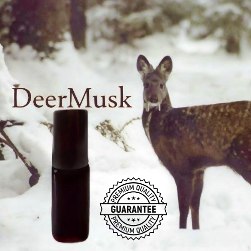 Authentic Rare Himalayan Kasturi Deer Musk Nafa Pheromone Attar Oil 3ml - Natural Perfume for Men & Women, Romantic Dates & Special Occasions