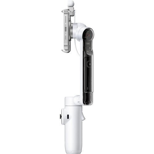 Insta360 Flow Smartphone Gimbal Stabilizer - 3-Axis Stabilization for iPhone & Android - Vlogging, Live Streaming & Content Creator Kit (White) - Perfect for Travel, YouTube & Social Media Videos