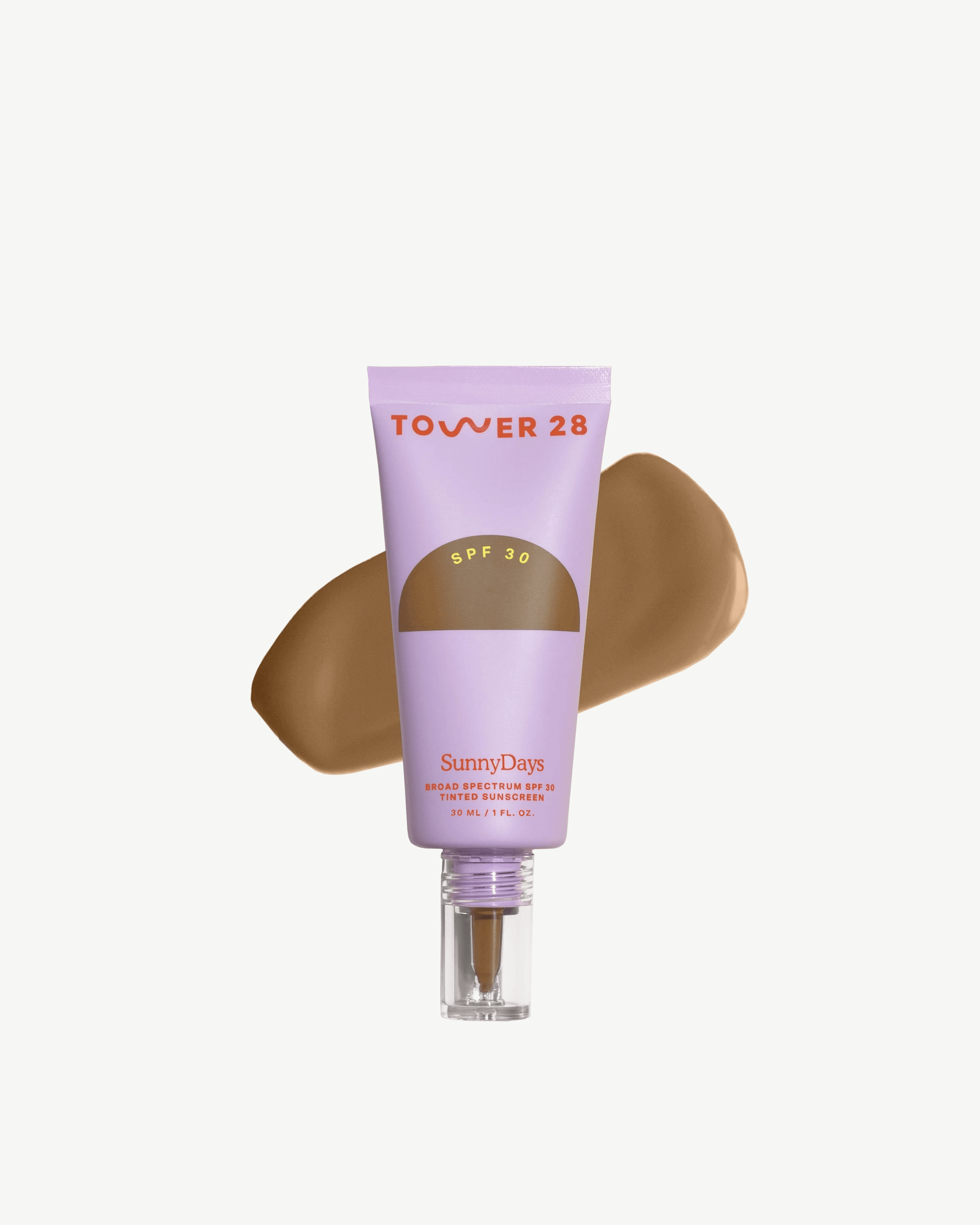 SunnyDays Tinted SPF 30 Sunscreen Foundation - Lightweight Mineral Makeup with Broad Spectrum Protection for Daily Wear & Outdoor Activities